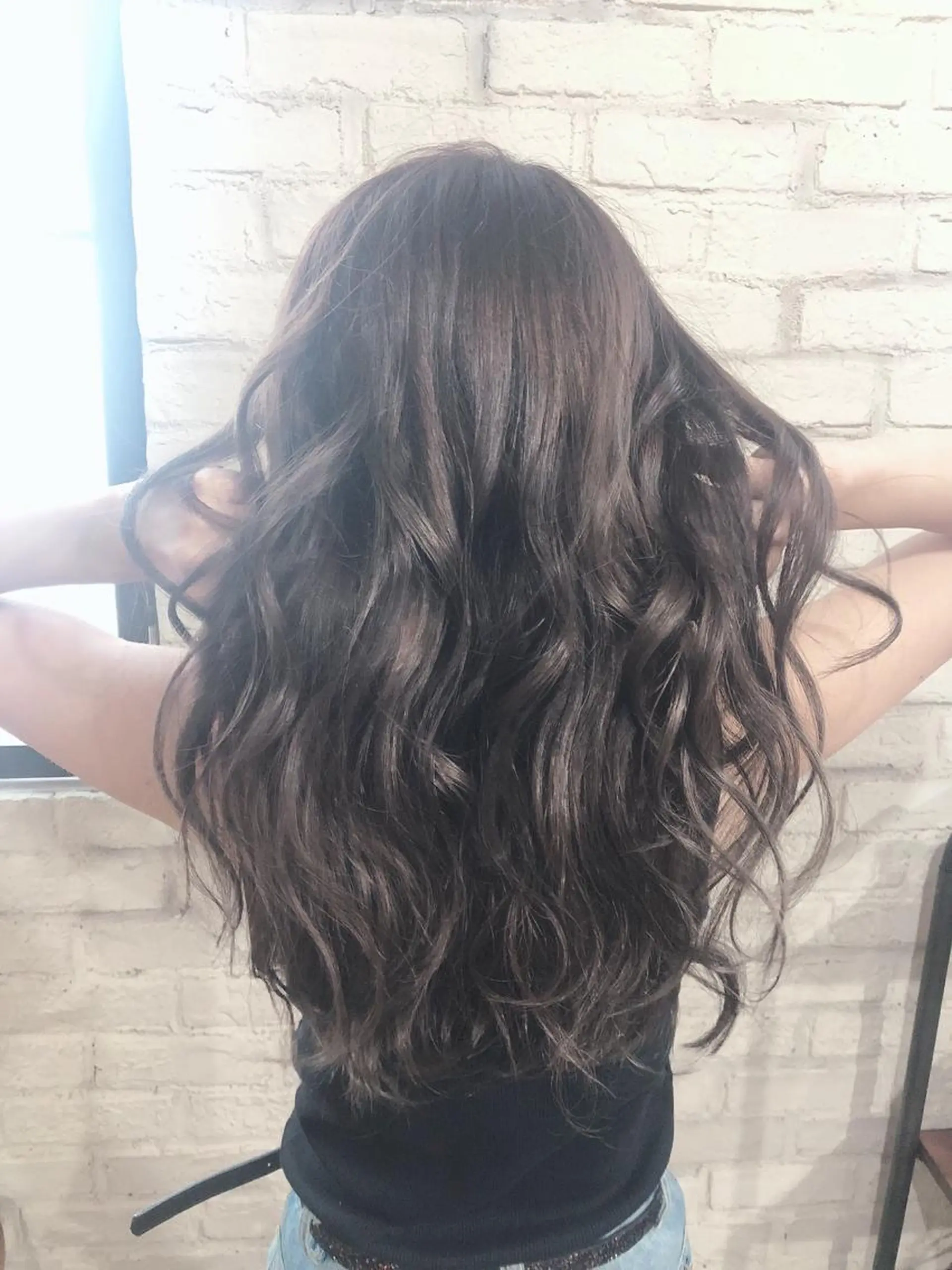 ロング カラー 透明感カラー カット ヘアカラー トリートメント ハットリ ユウイチのヘアスタイル