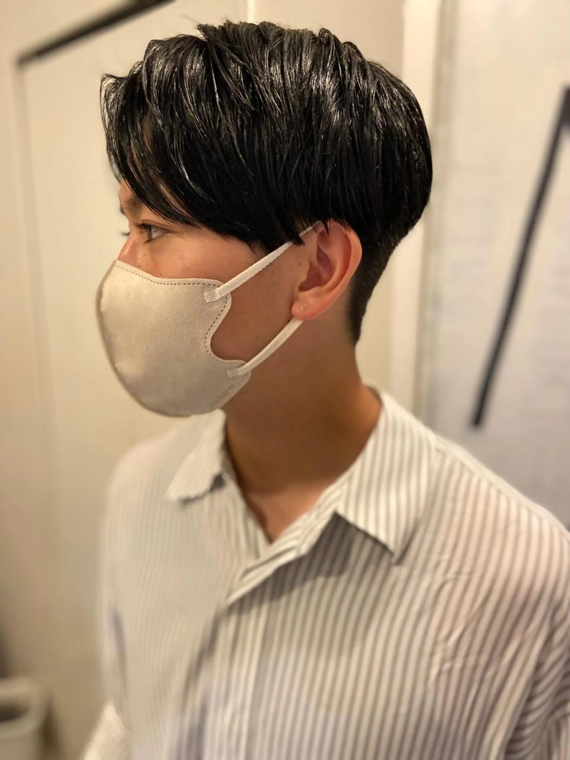 ショート カラー パーマ ヘアアレンジ メンズ カット ちこ .のヘアスタイル