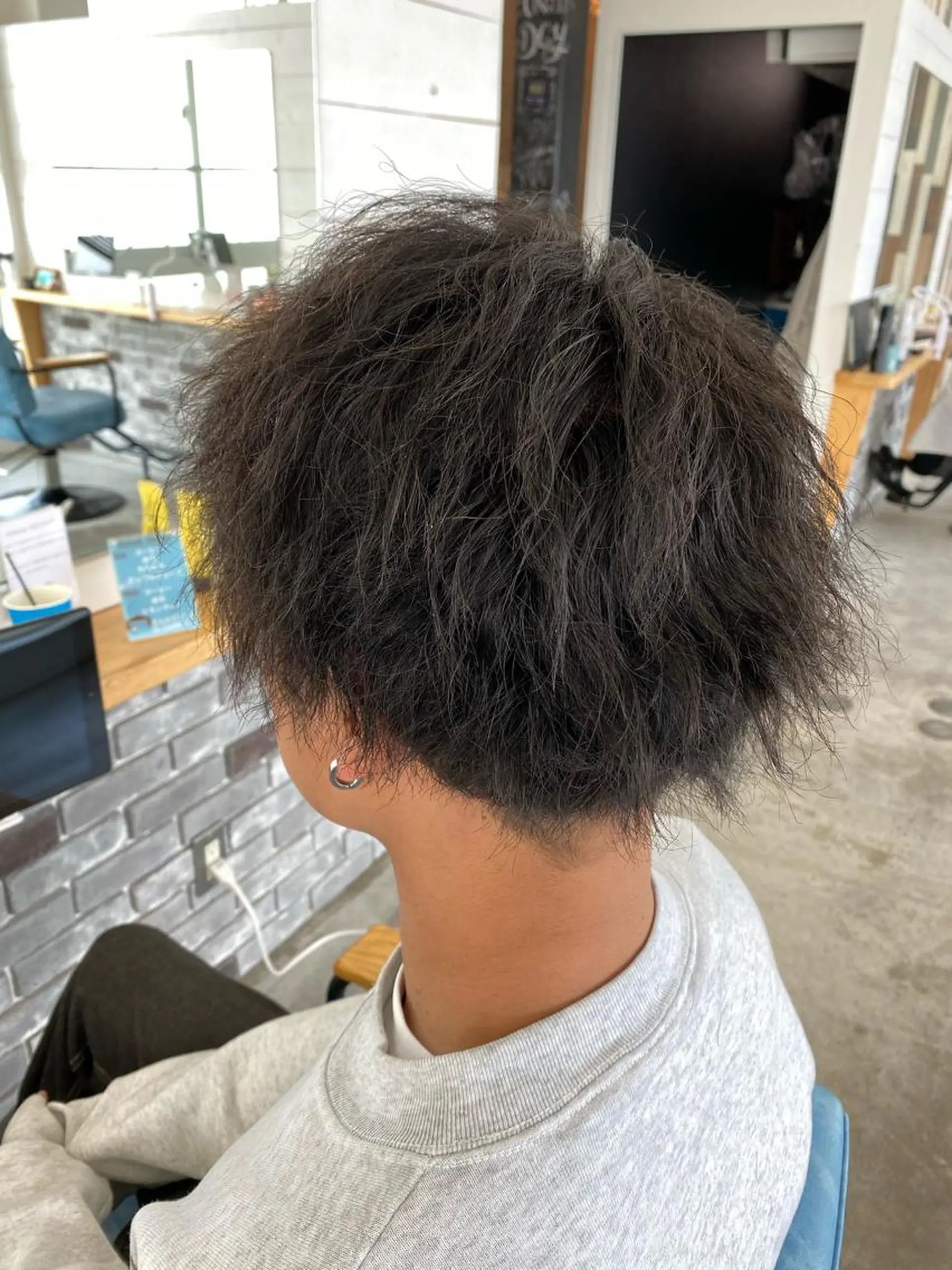 パーマ メンズ メンズパーマ メンズツイストパーマ ツイストパーマ 杉山 莉香のヘアスタイル