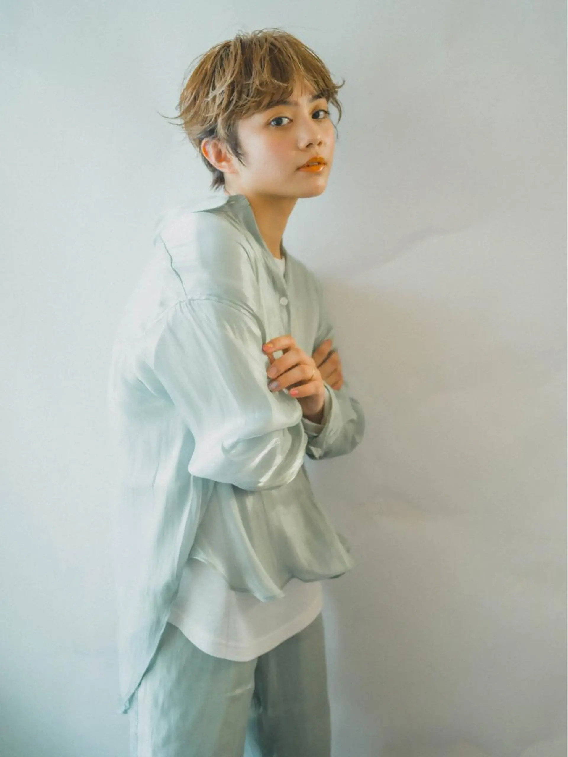 ショート ✨艶カラー・ストレー ト✨Lissのヘアスタイル