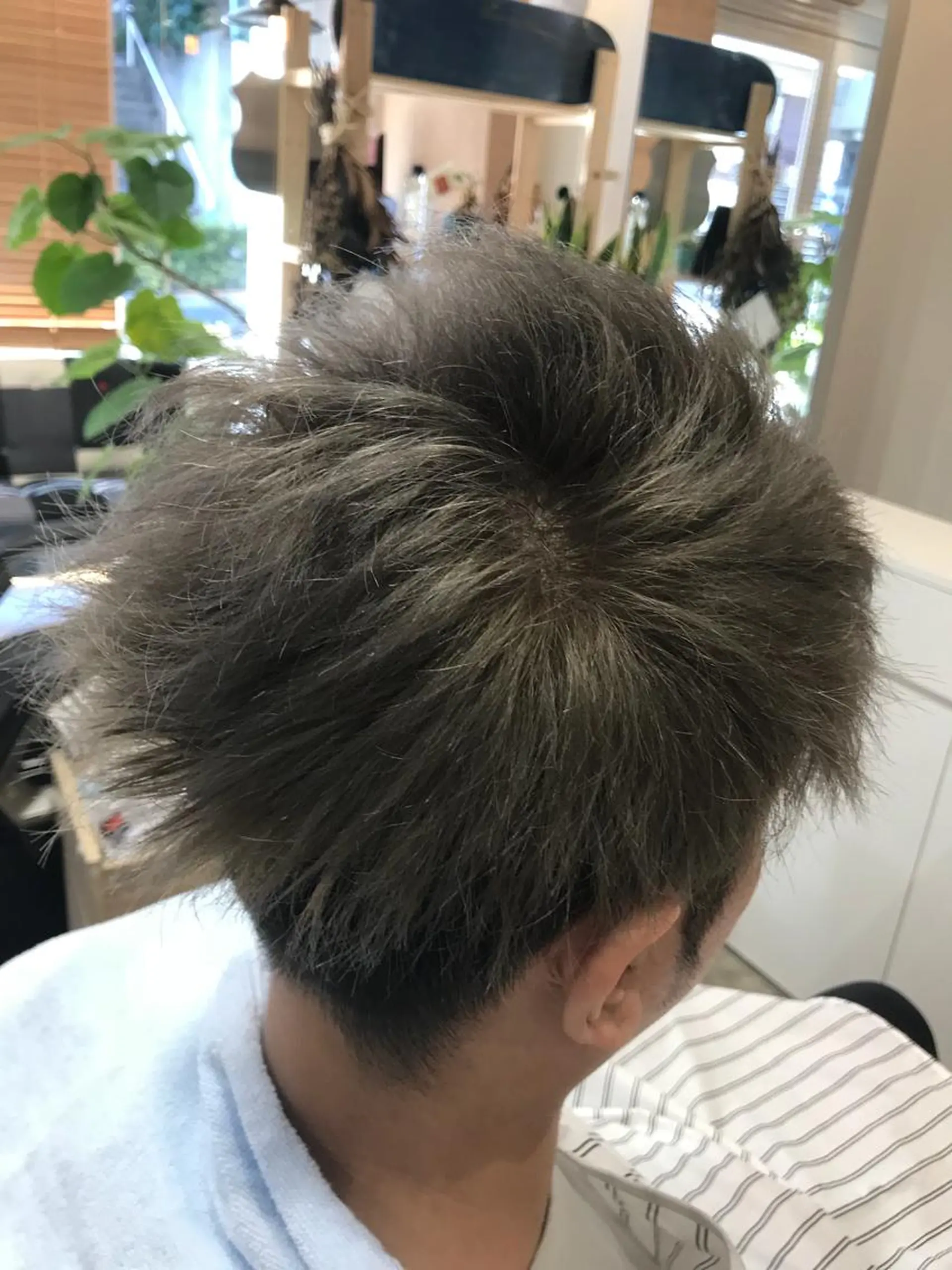 ミディアム メンズ BARBER ellenのヘアスタイル