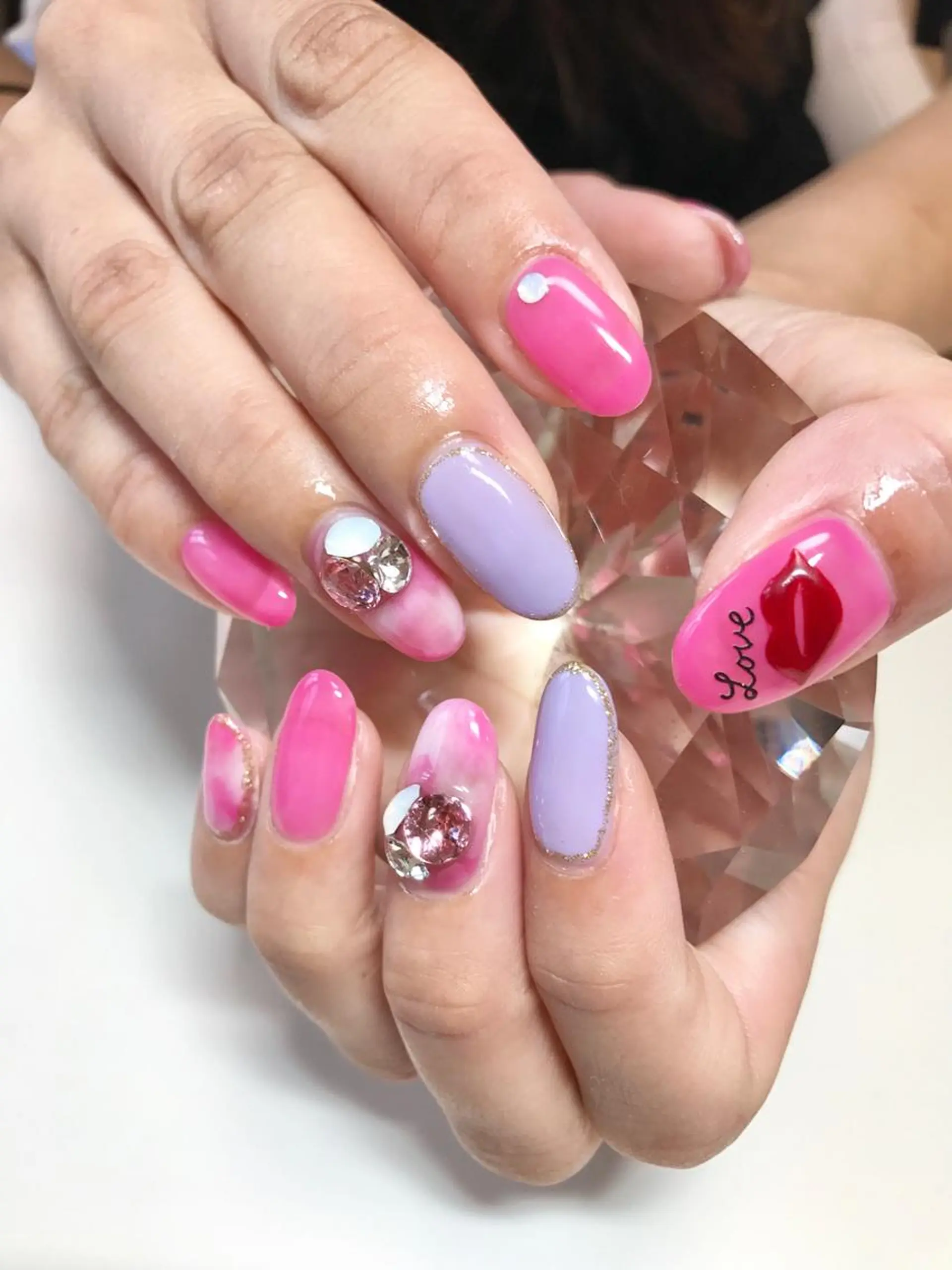 ネイル 持ち込み 'mm所属・'mm  (ミリ) ＭＡＮＡＭＩのネイルデザイン