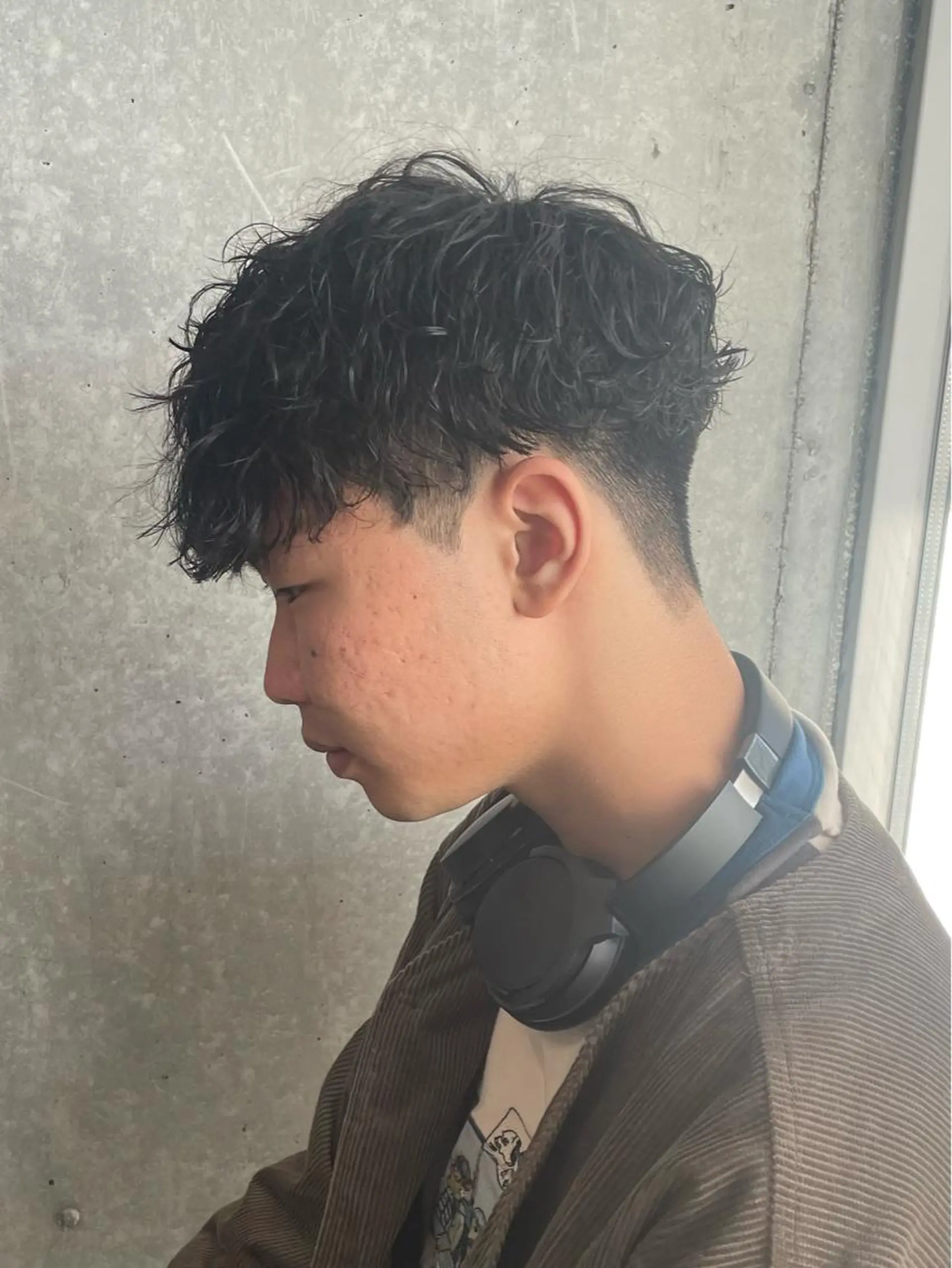 パーマ メンズ メンズモテパーマ💙 fuwaのヘアスタイル