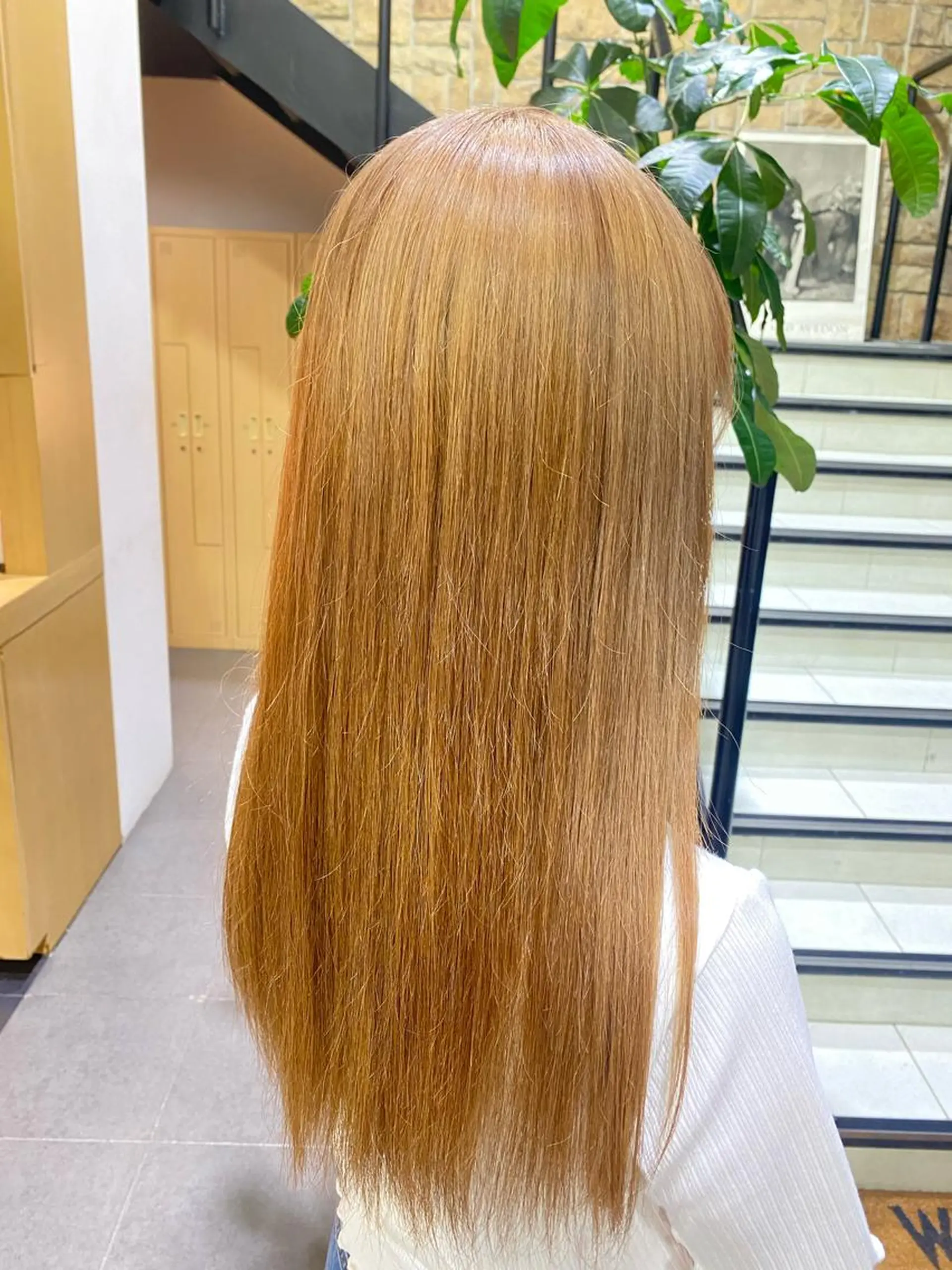 ロング カラー ヘアアレンジ TSUNA 🌙 Lim 五反田のマツエク・マツパデザイン