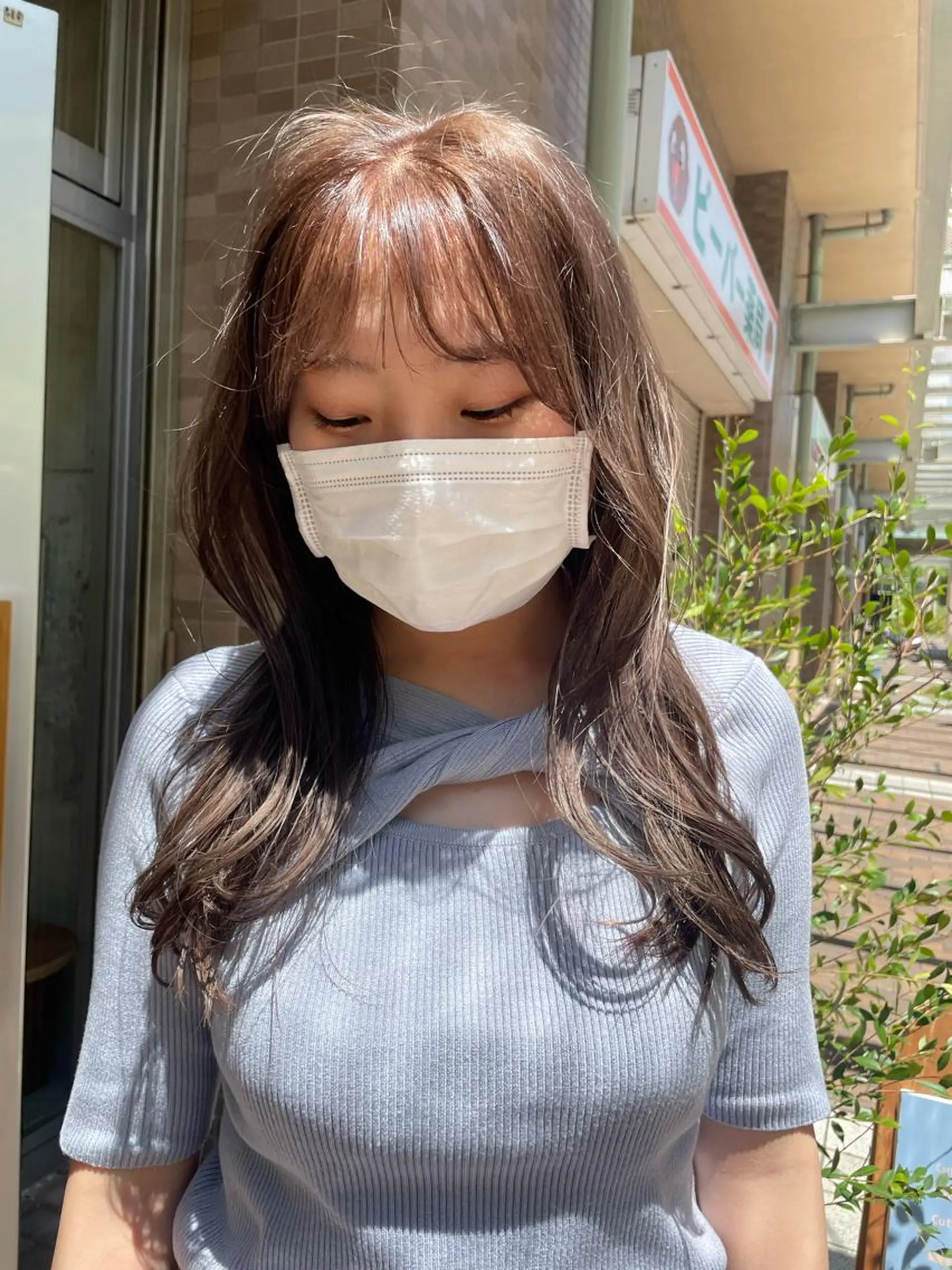 カラー wewe: momoeのヘアスタイル