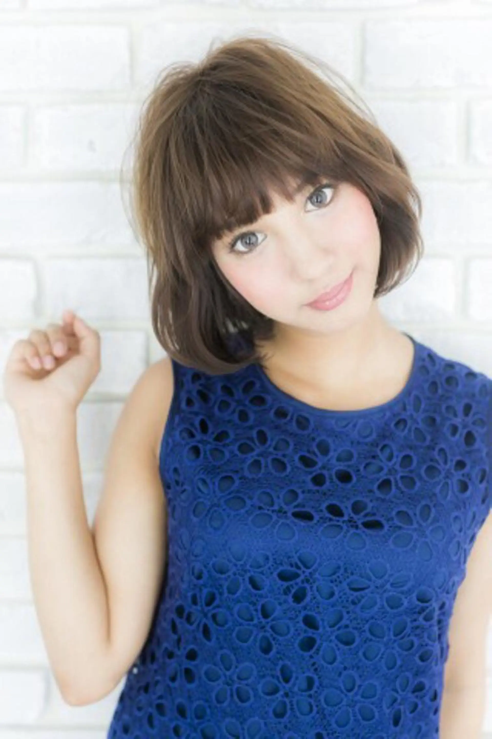 ショート ミディアム 韓国ヘア✨グレージュ カラーasamiのヘアスタイル