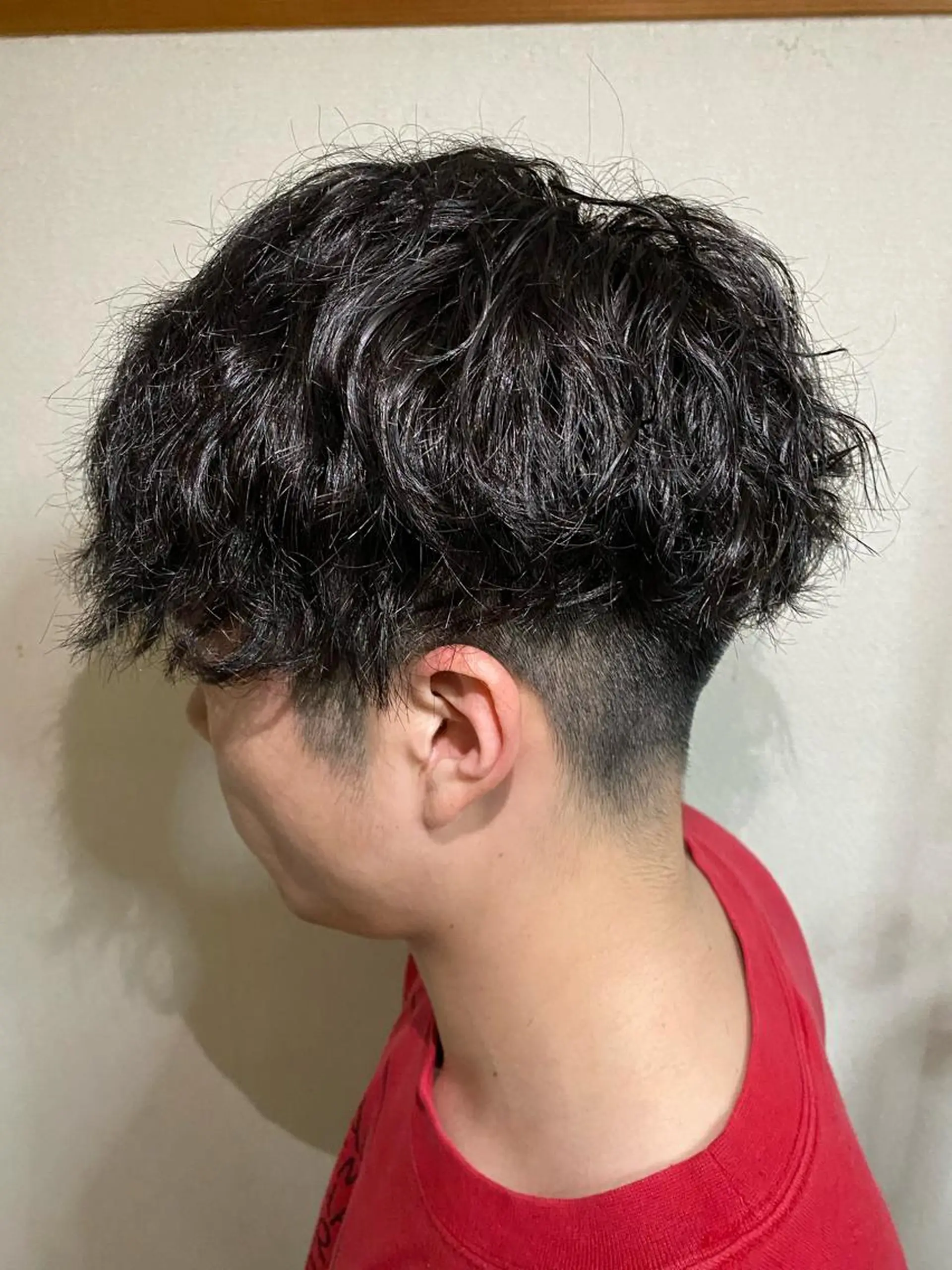 ショート パーマ メンズ 縮毛矯正 滝沢尚起のヘアスタイル