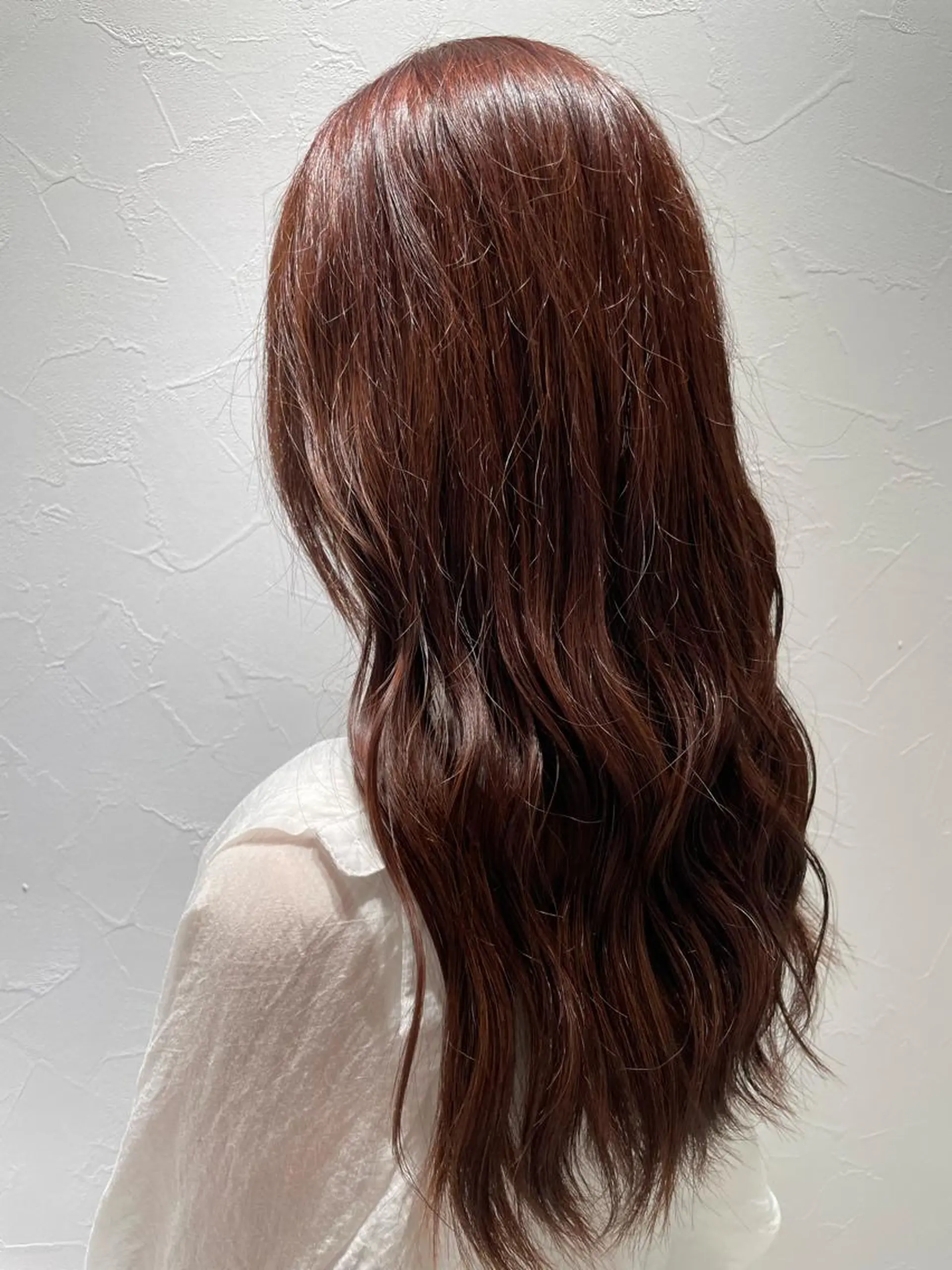 ロング カラー ブラウンカラー ピンクカラー ピンクブラウン Pupu lash ‪ ꪔ̤のマツエク・マツパデザイン