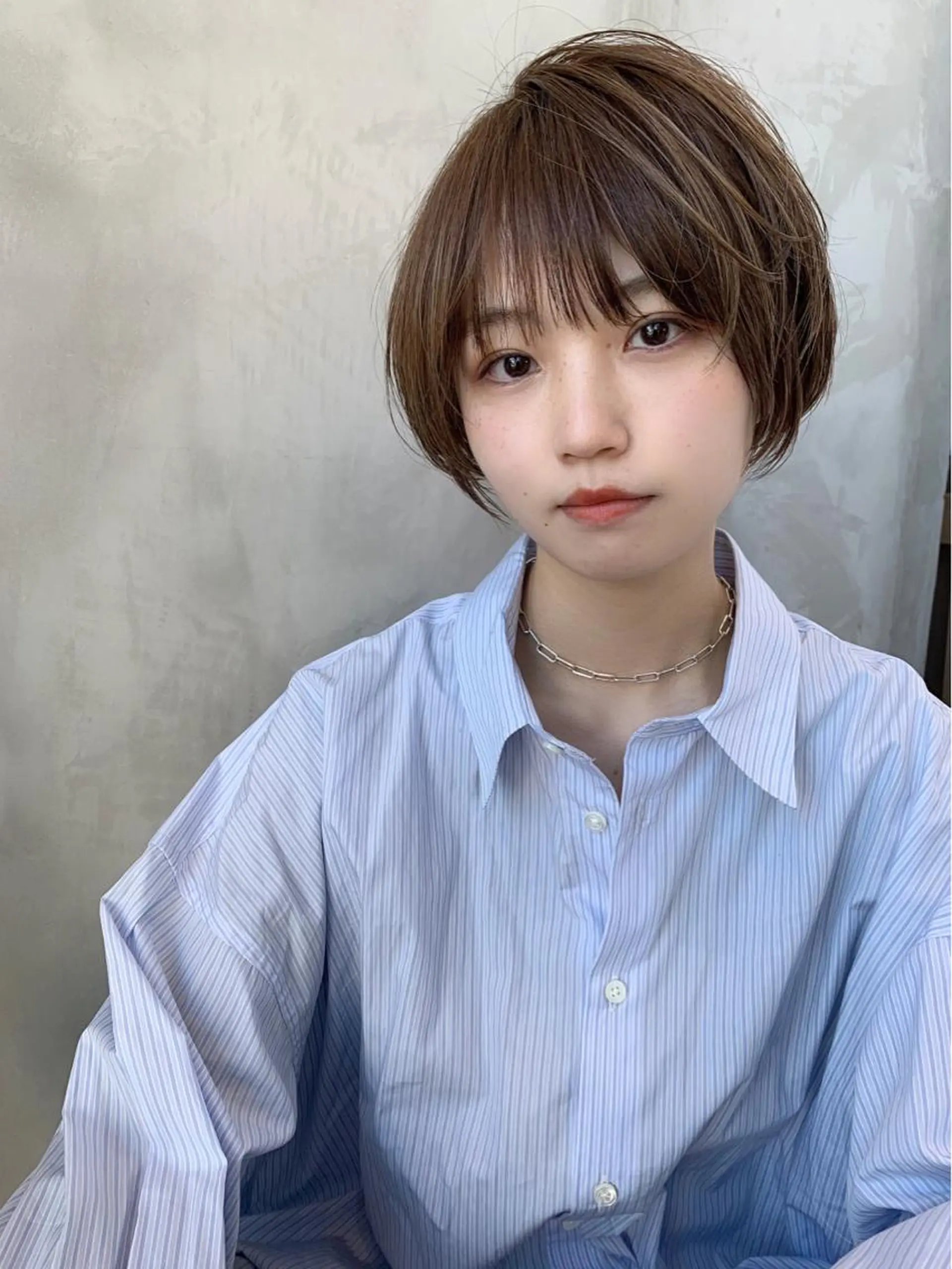 ショート カラー カット ヘアカラー トリートメント 🉐レイヤー/塩見 弘樹🉐渋谷のヘアスタイル