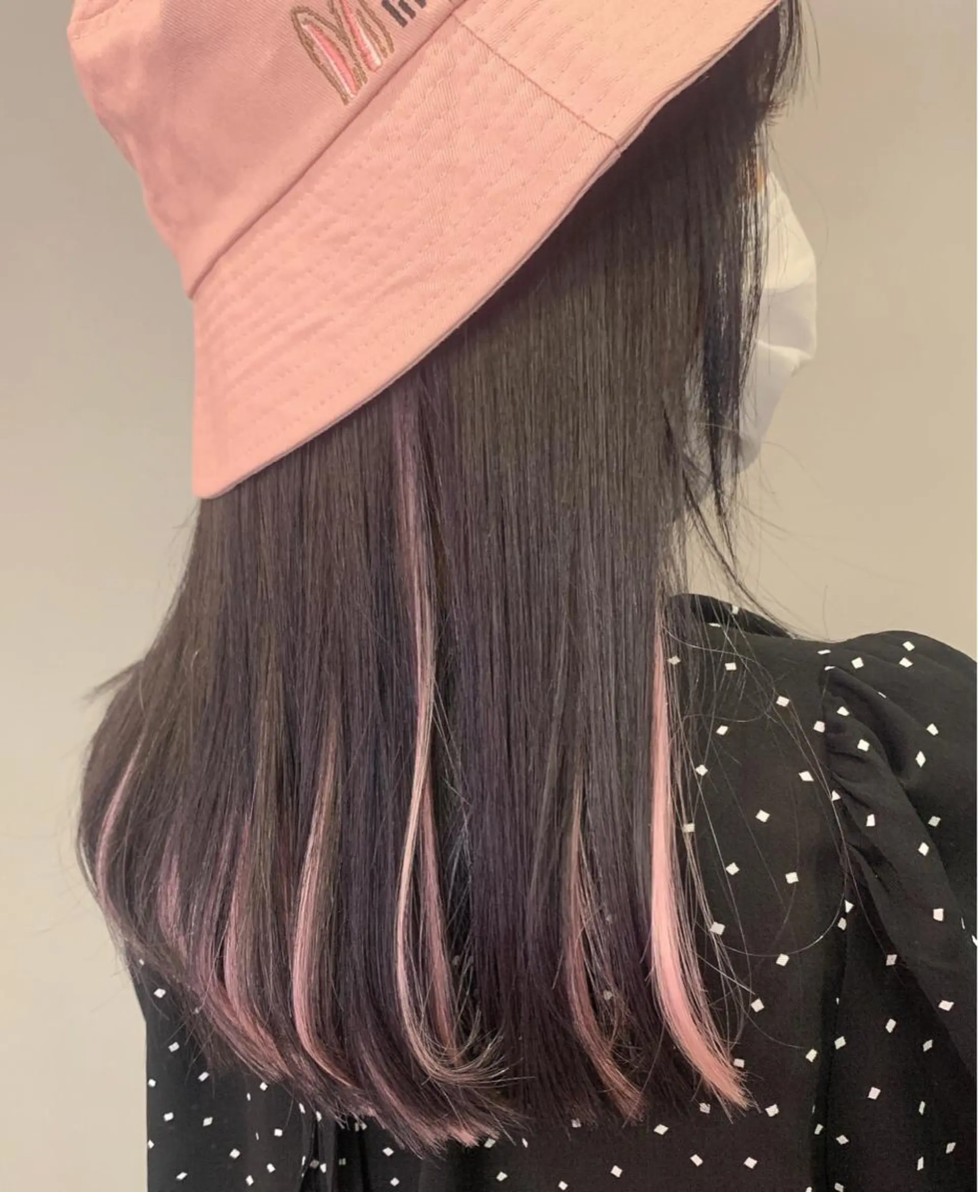 ミディアム シールエクステ エクステ ヘアカラー エクステ MIRIM栄 野田航生のヘアスタイル