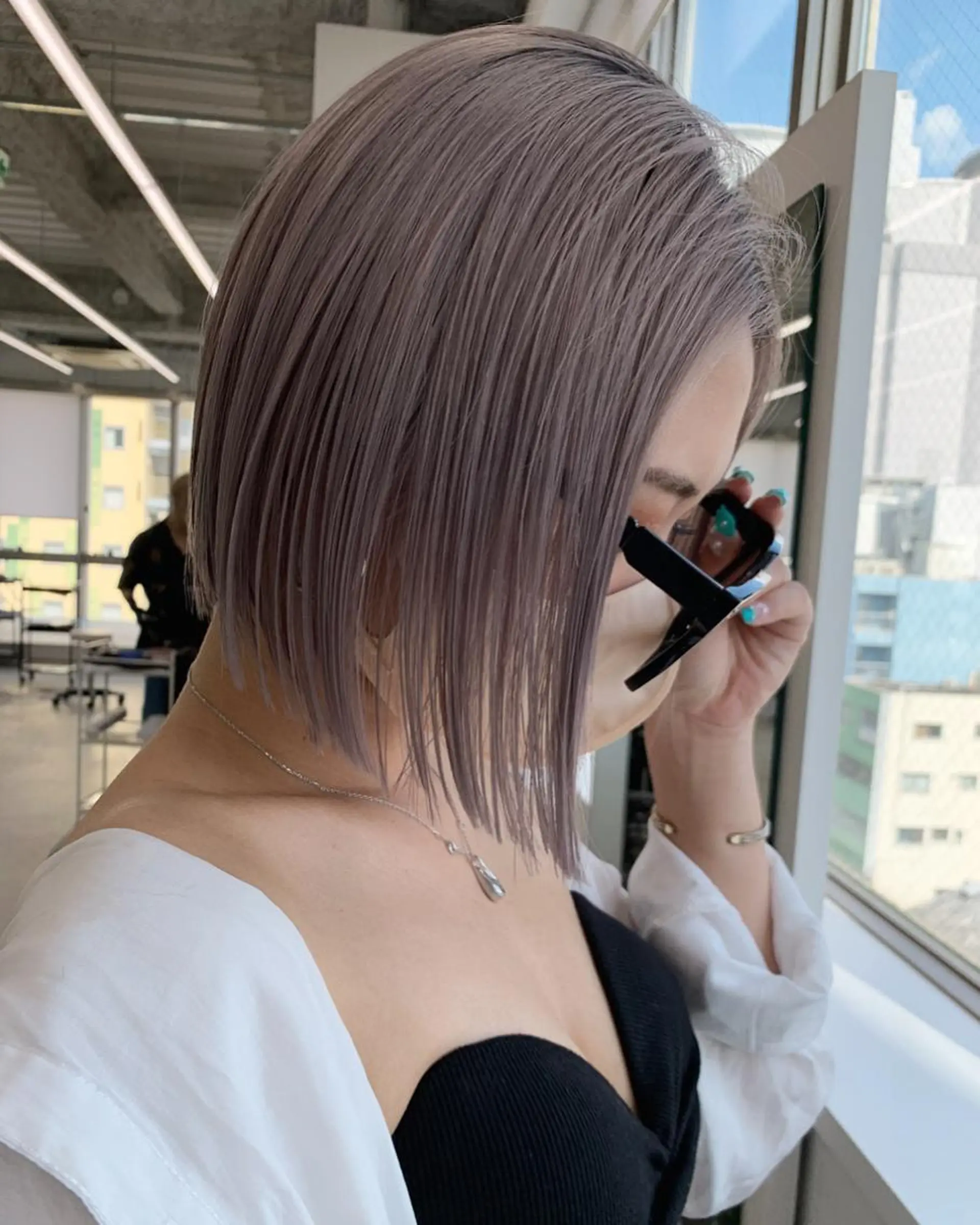 カラー ダブルカラー BLEACHi /noeのヘアスタイル