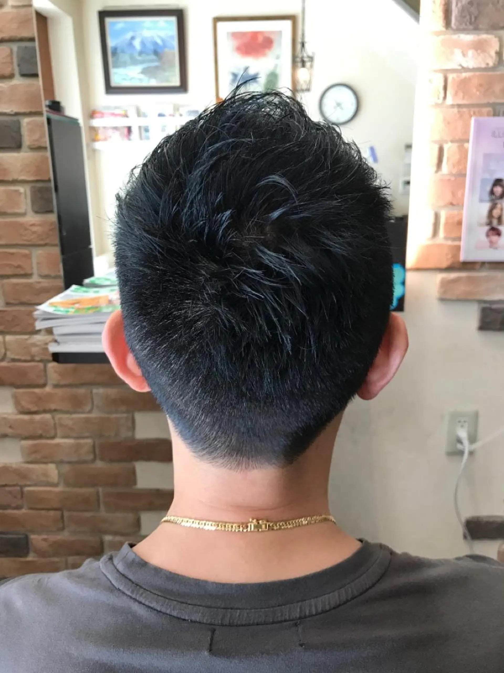 ショート メンズ Parfait 山本のヘアスタイル