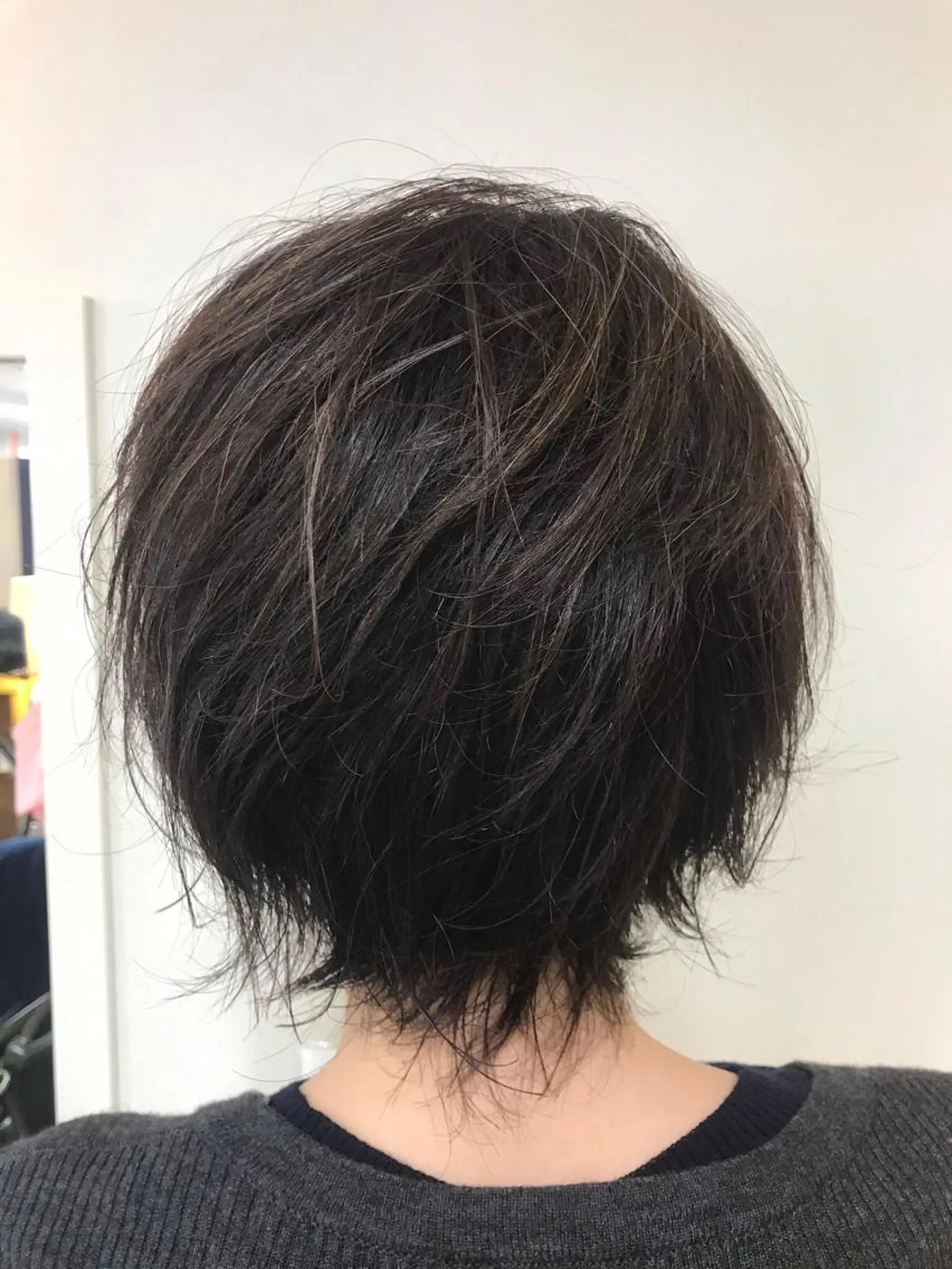 ミディアム カラー パーマ 横田  尚登のヘアスタイル