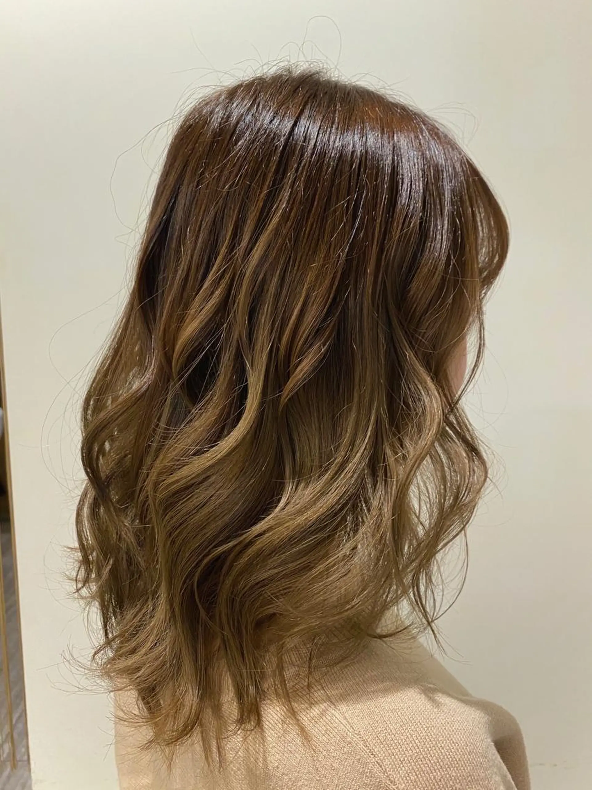 ミディアム カラー 藤井マドカ ✂︎のヘアスタイル