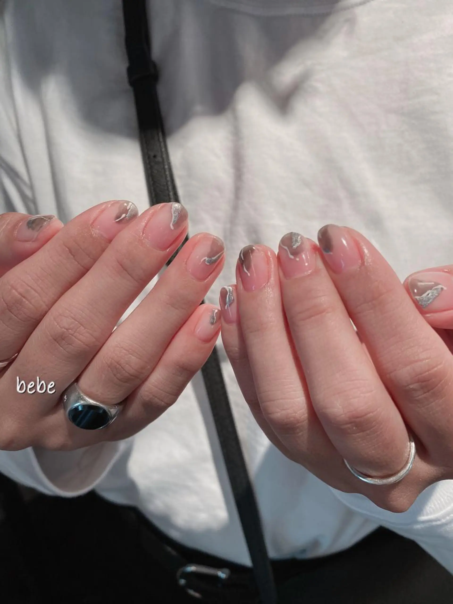 ネイル アートネイル クリアネイル シンプルネイル Ann nailのネイルデザイン