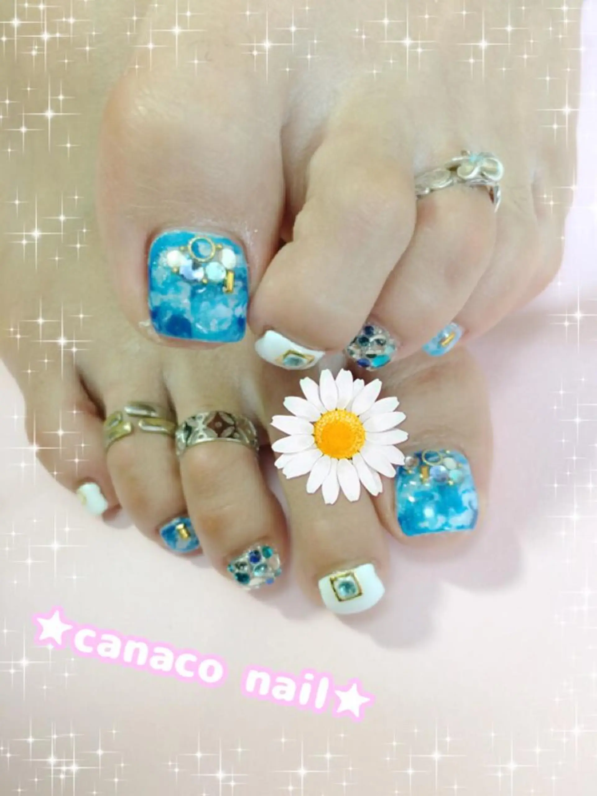 ネイル アートネイル フットネイル ジェルネイル ベテランネイル cnc  nailのネイルデザイン