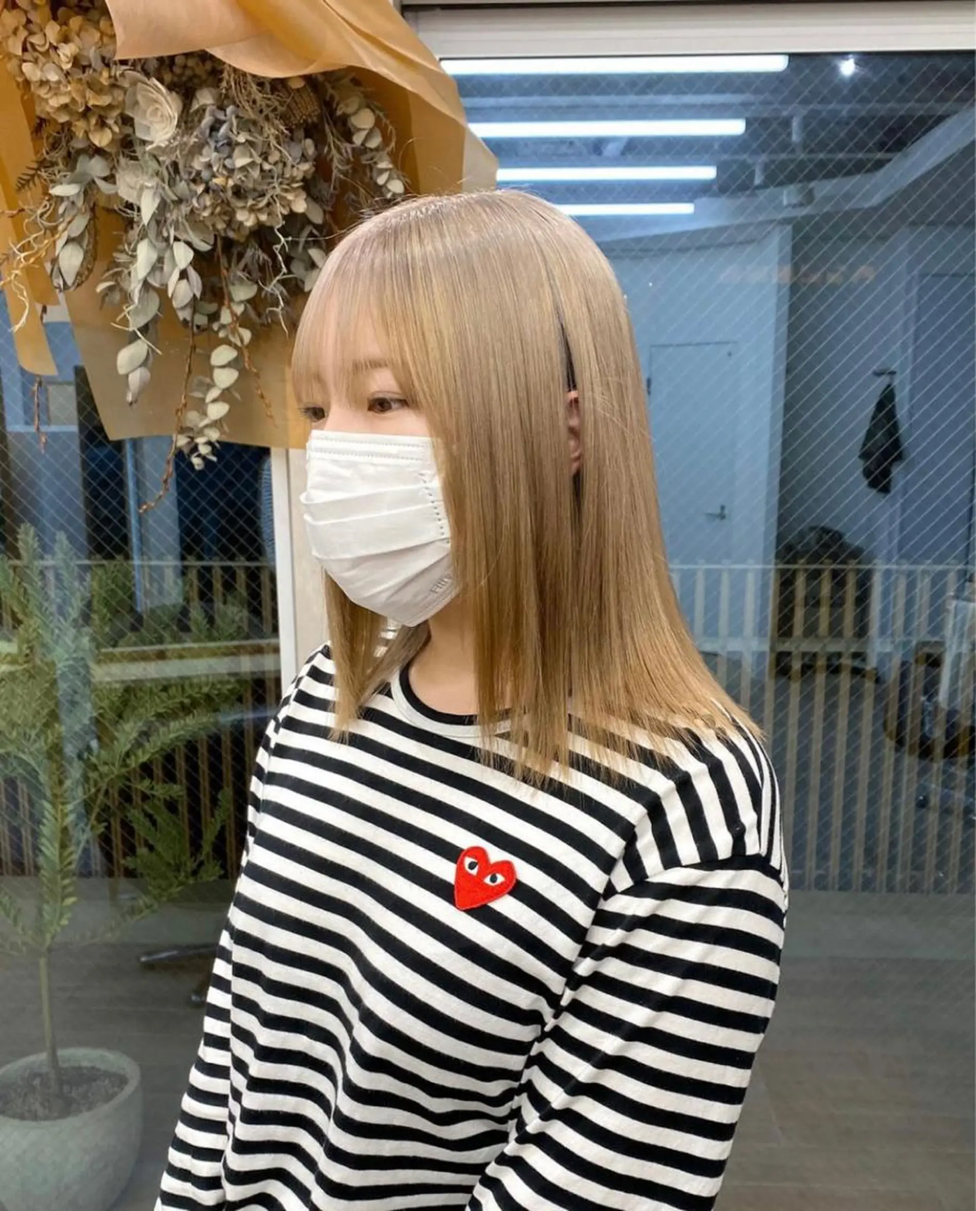 ミディアム カラー 🌱ブリーチ・透明感 カラー/mapi🦭のヘアスタイル