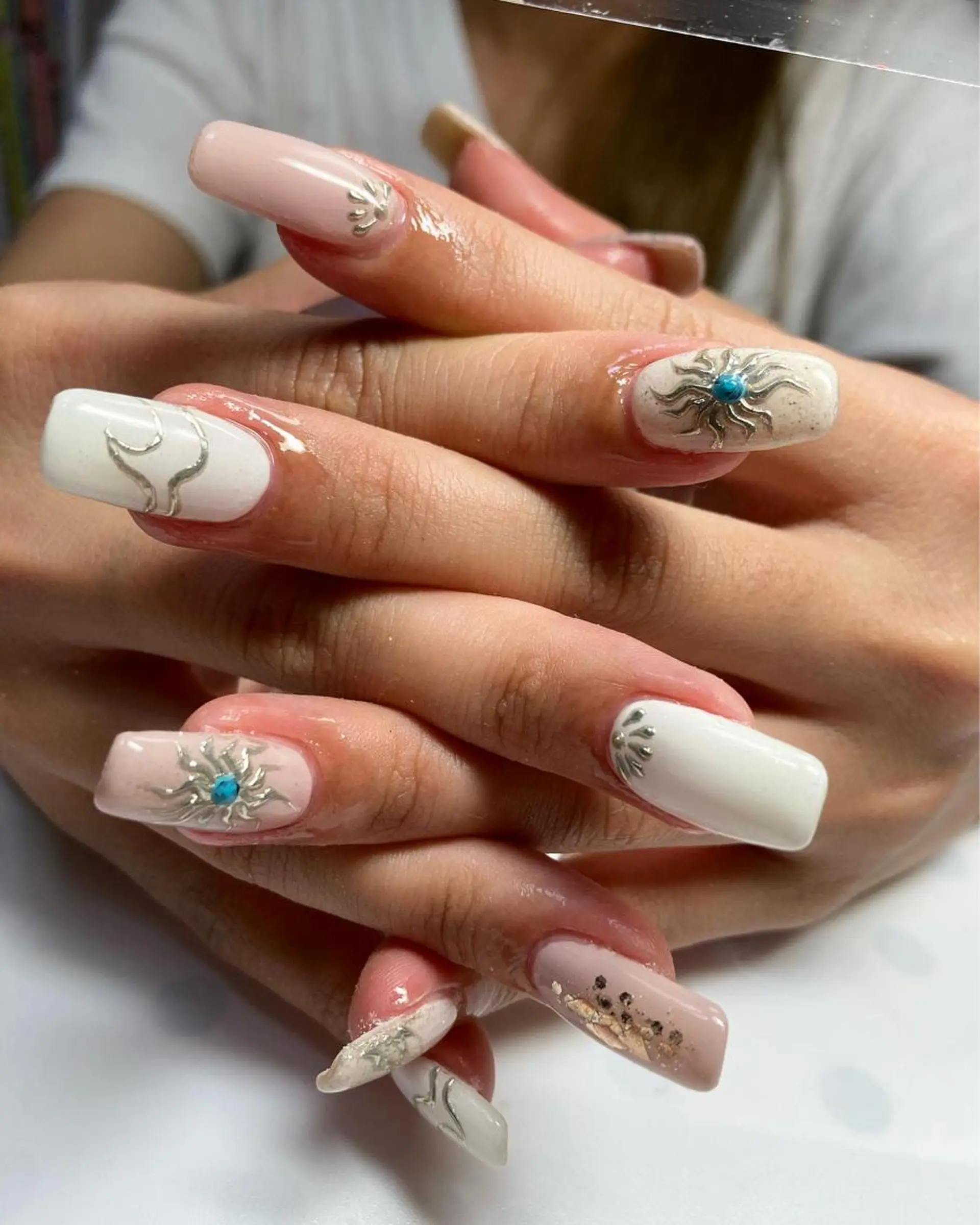 セミロング ネイル nail yukkoのネイルデザイン