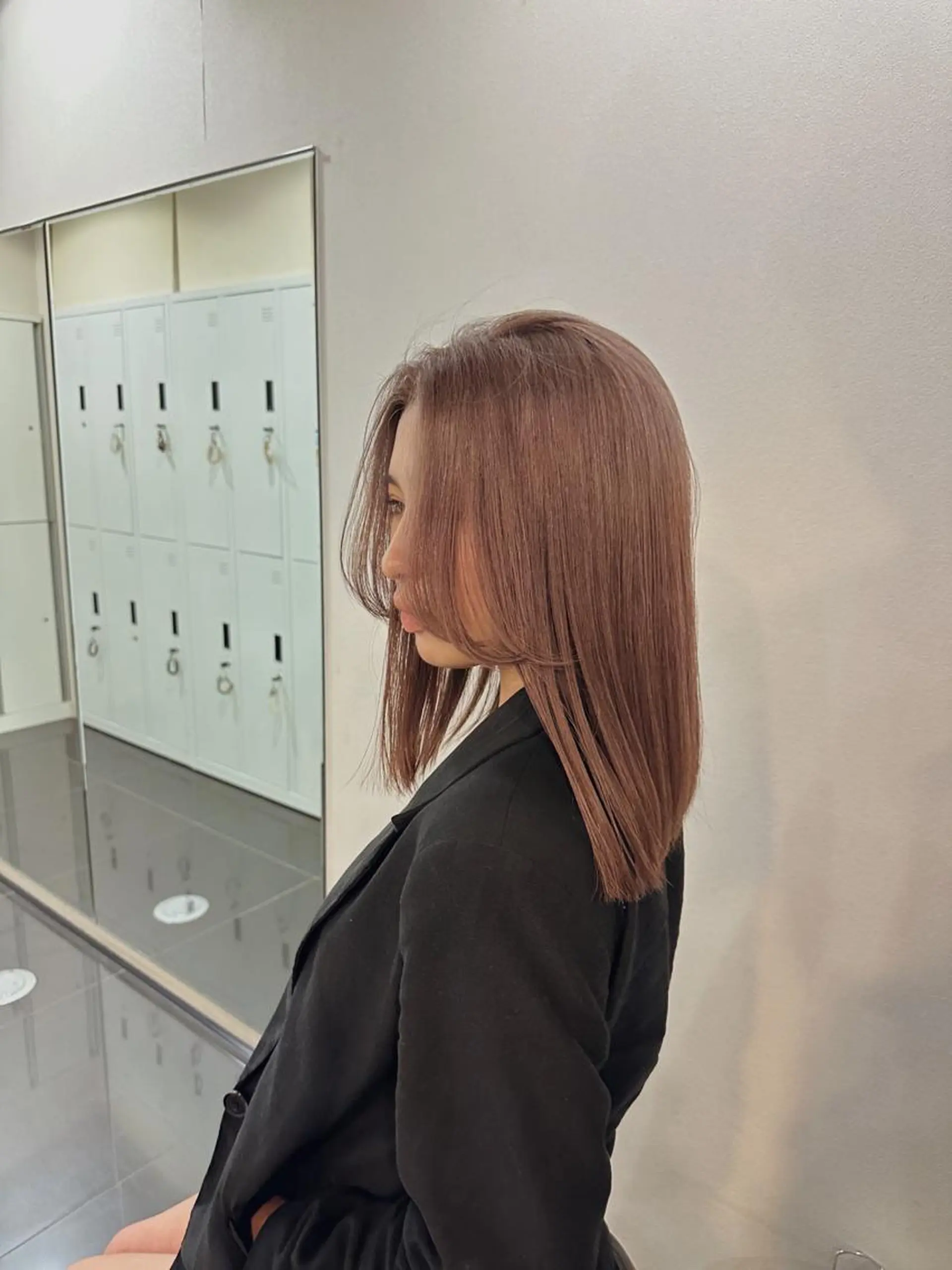 ロング ブリーチカラー/ベー ジュ/Hono🦖のヘアスタイル