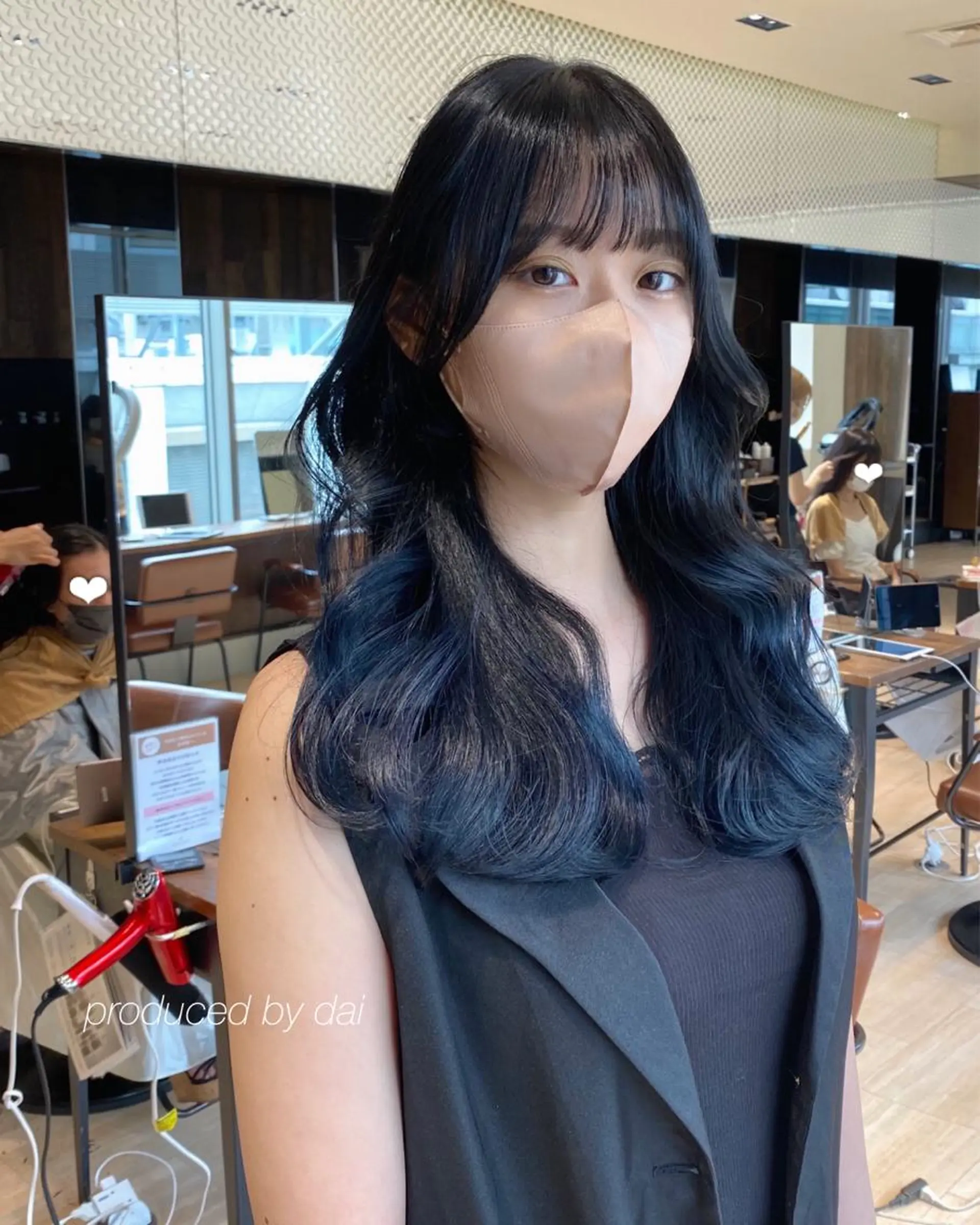 ロング カラー レイヤー/顔周り /透明感🩶高橋大のヘアスタイル