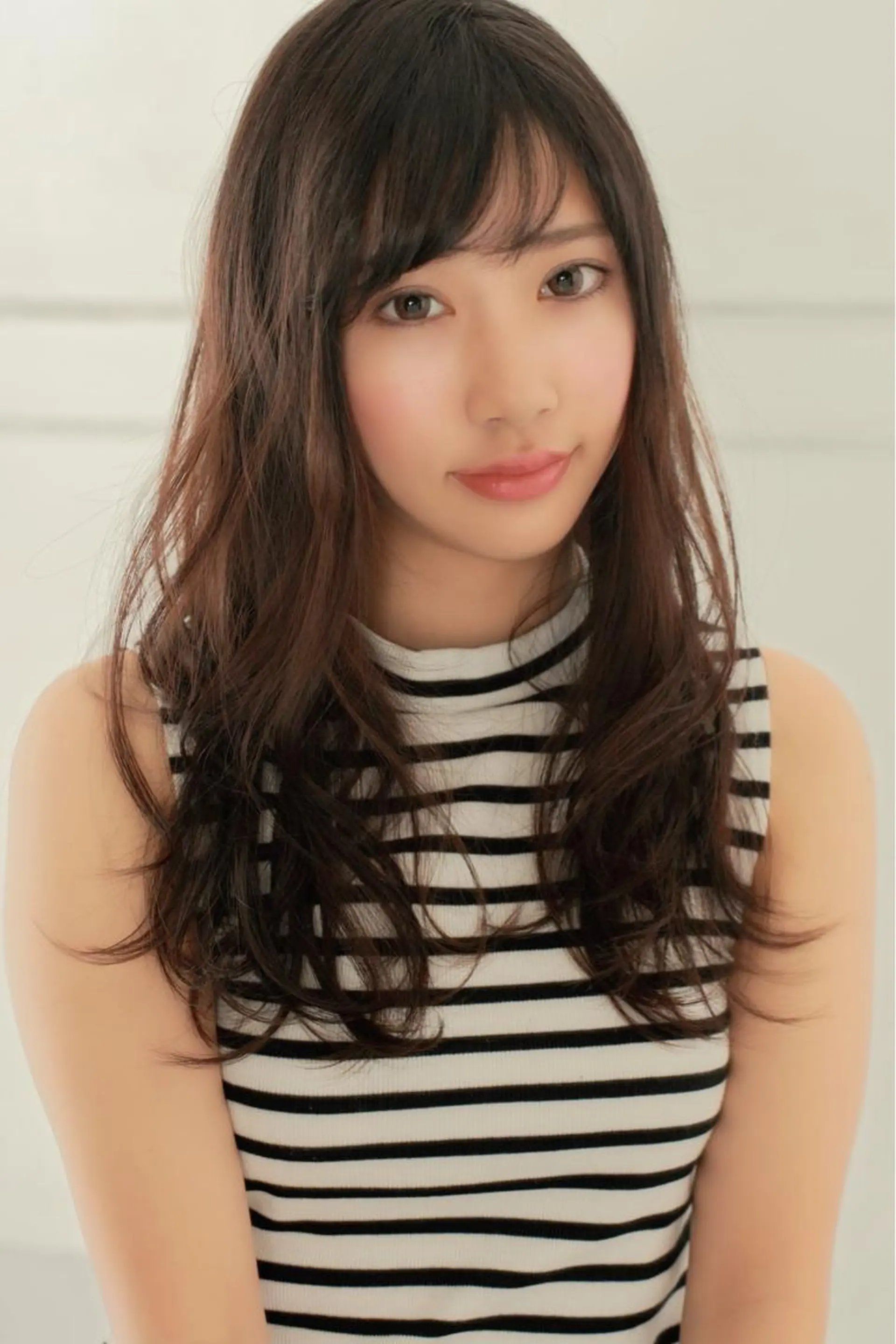 セミロング 菊池 幹のヘアスタイル