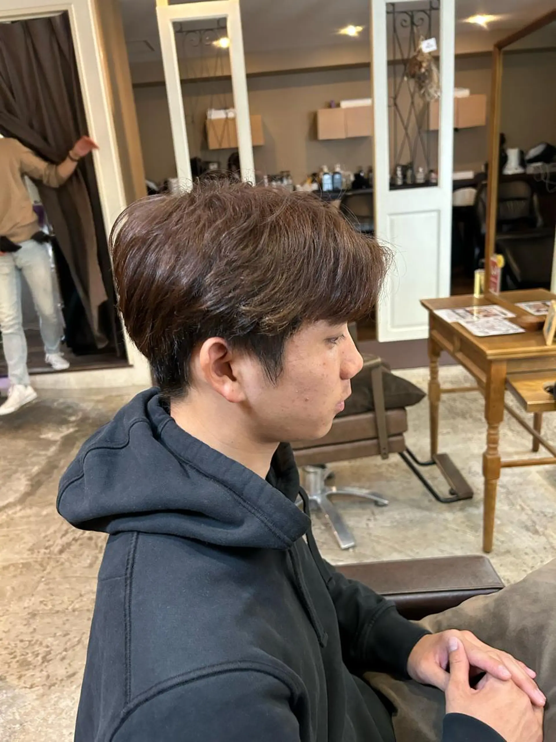 カラー メンズ 小澤 一稀のヘアスタイル