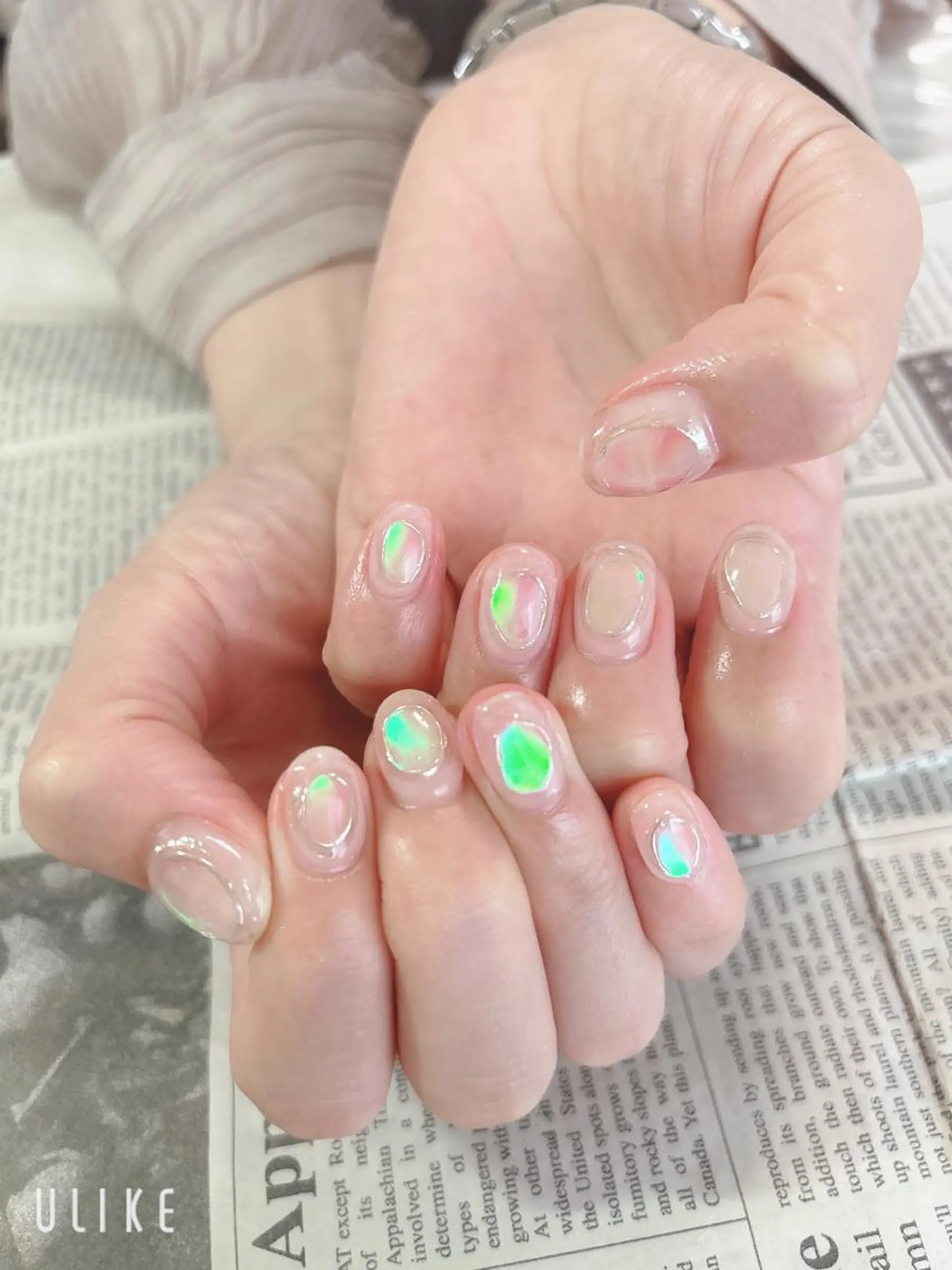 ネイル ハンドネイル ハンドケア 森山 舞のネイルデザイン