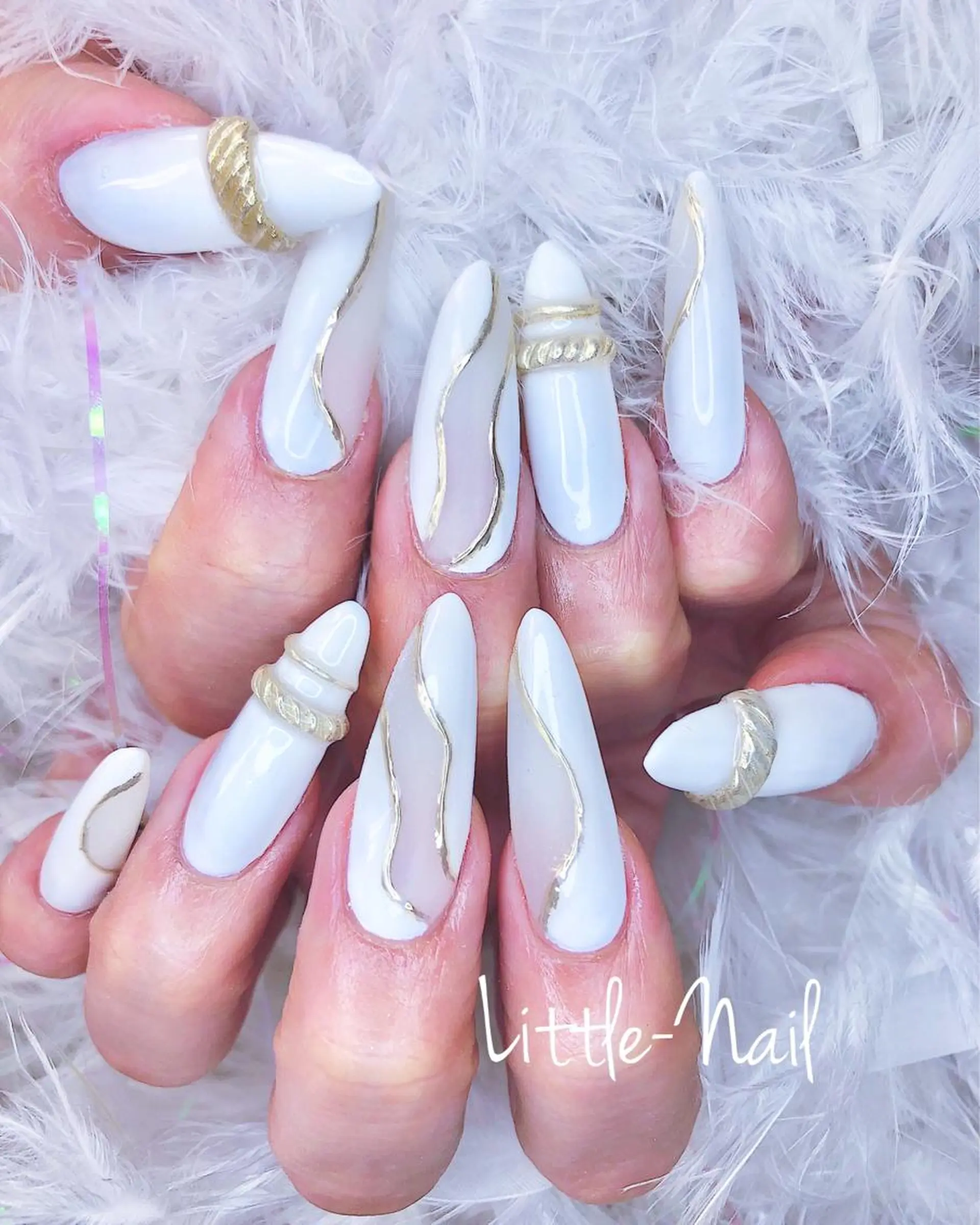 ネイル [スカルプ]Litt le-Nail吉祥寺のネイルデザイン