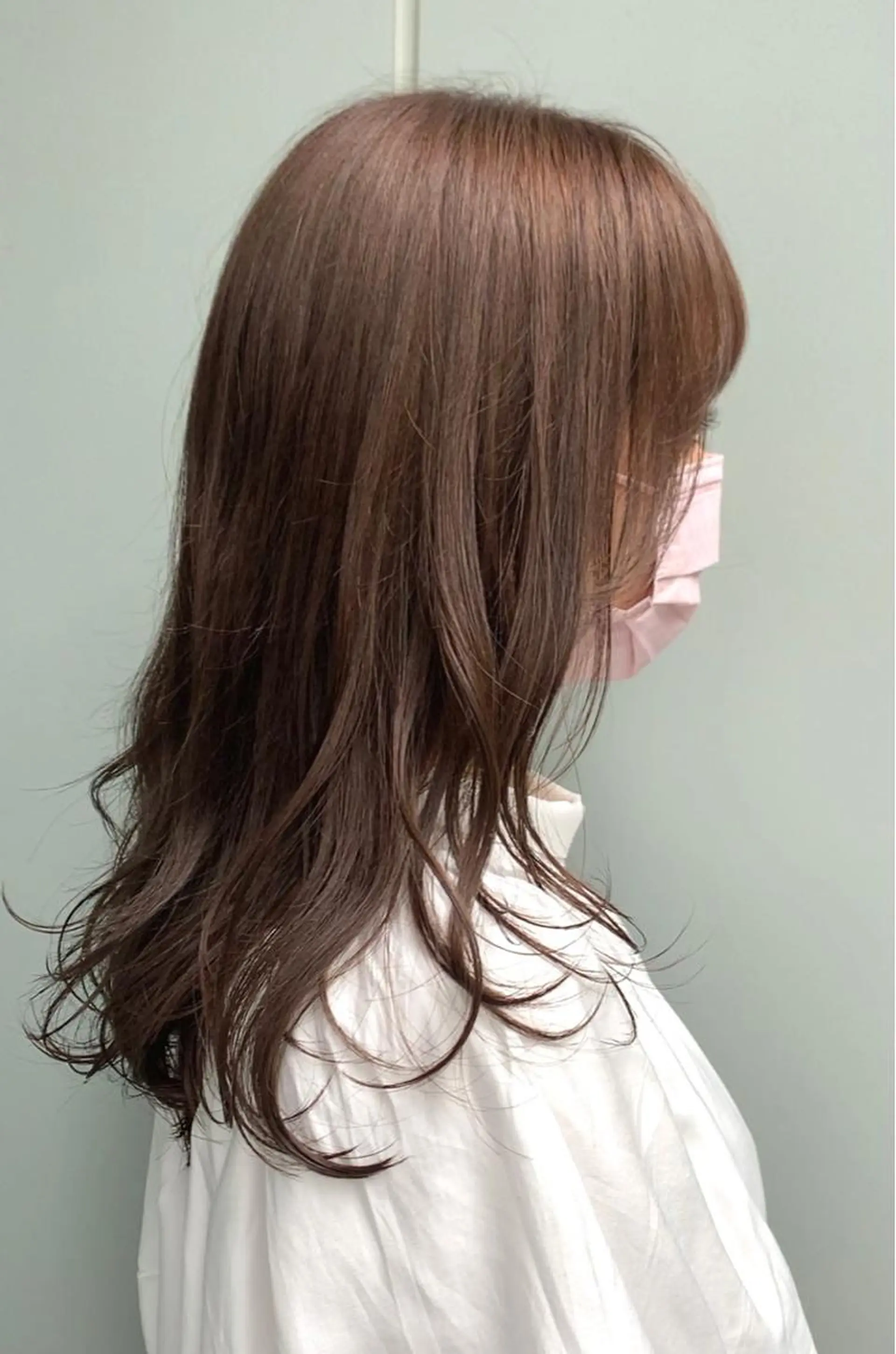 セミロング カラー 明治神宮前 NANAMIのヘアスタイル