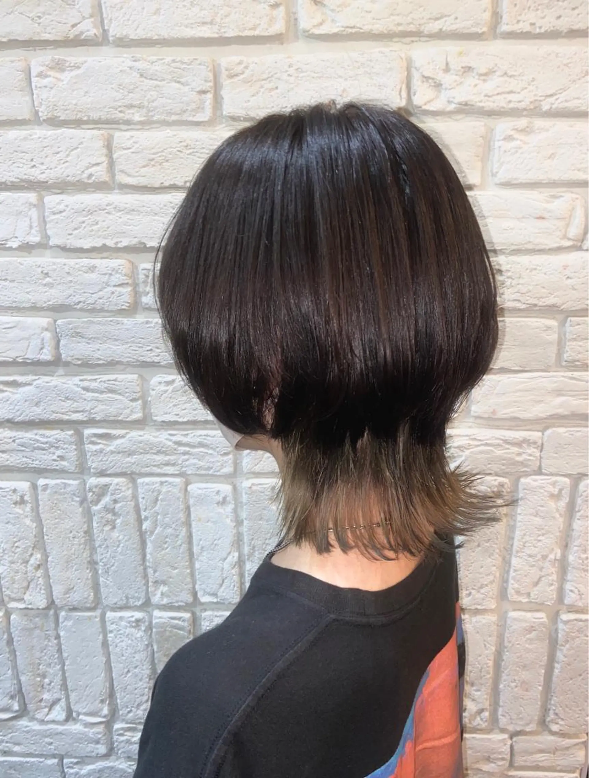 ショート カラー 🦉静かに過ごしたい 方、個室席🦉タナカのヘアスタイル