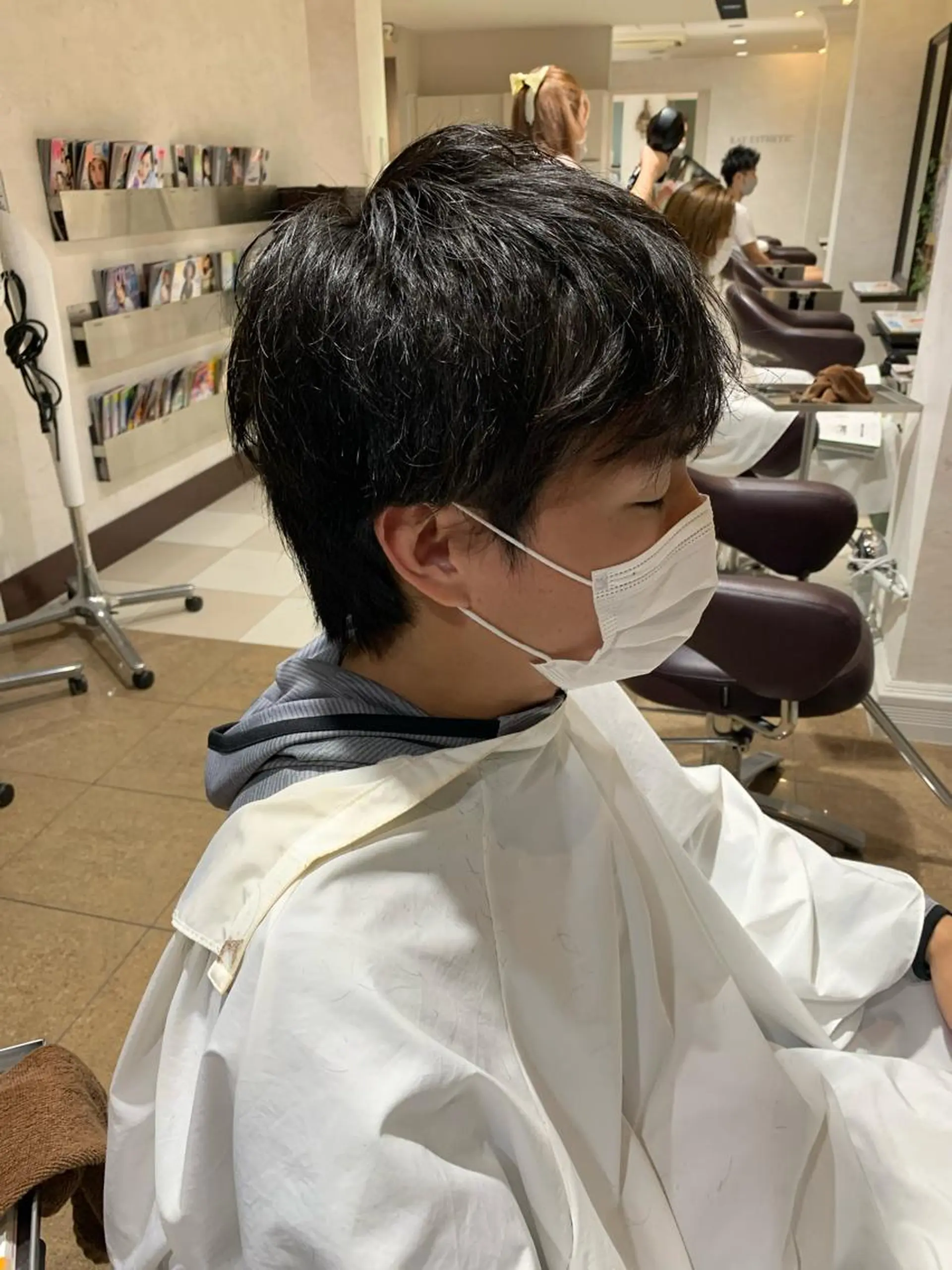 メンズ 永瀬 恵のヘアスタイル