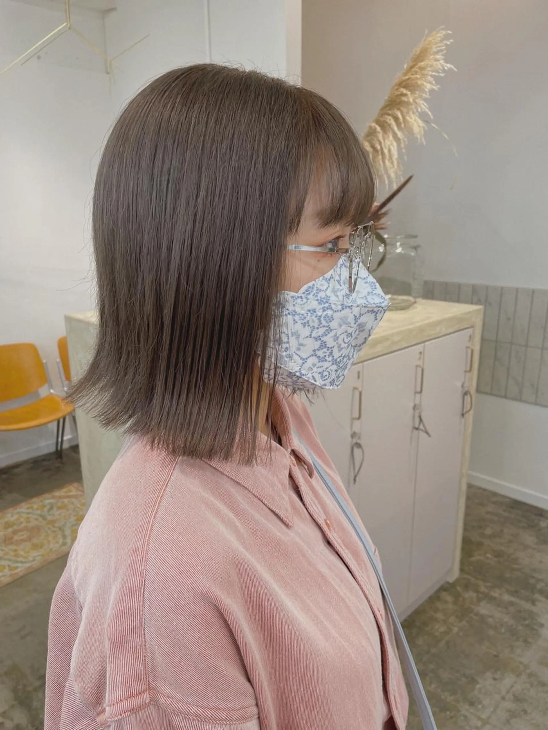 ミディアム スギヤマ ショウゴのヘアスタイル
