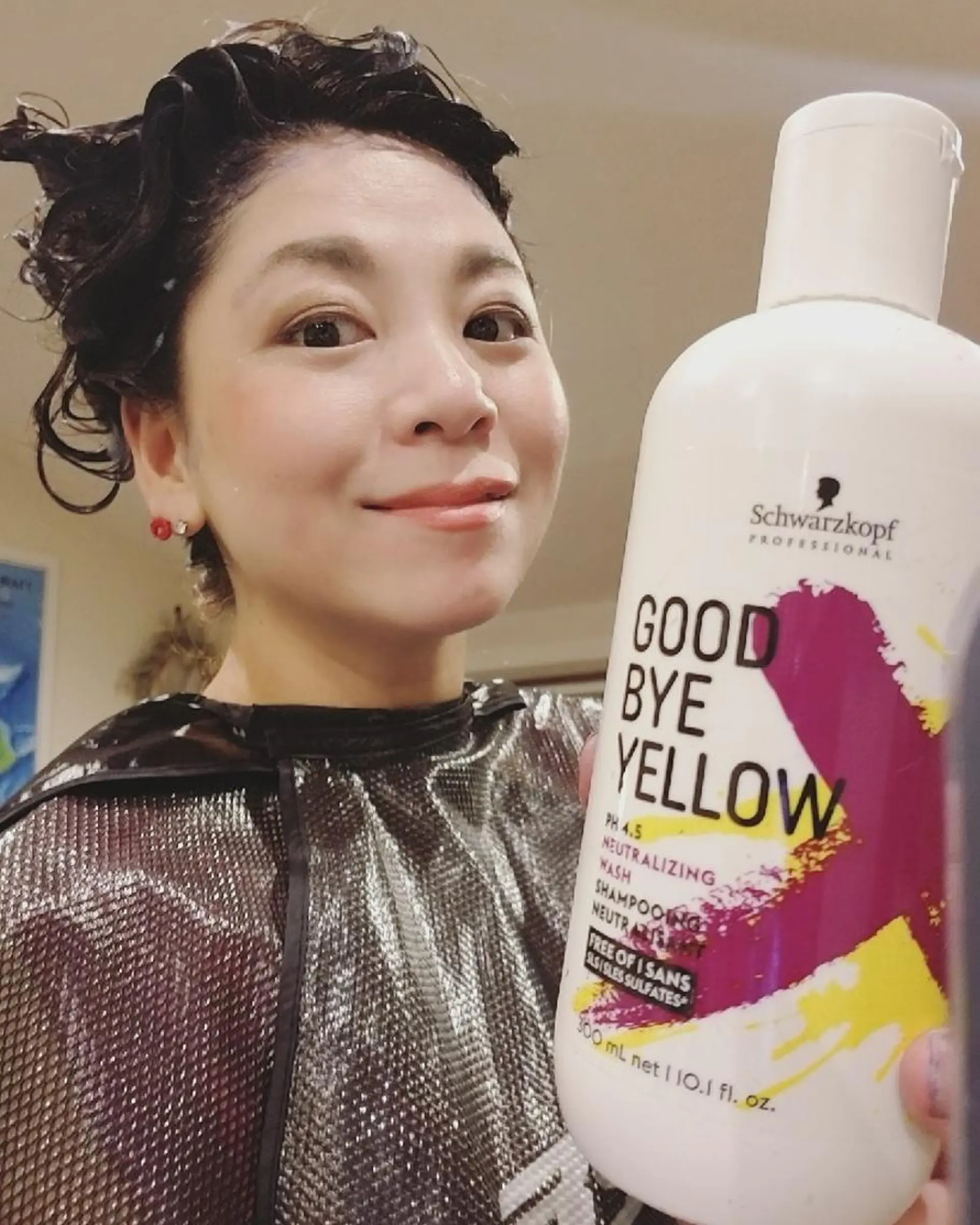 カラー ロング アッシュ ブリーチ イエローカラー 外国人風カラー spa hair  ark 富井直美のヘアスタイル