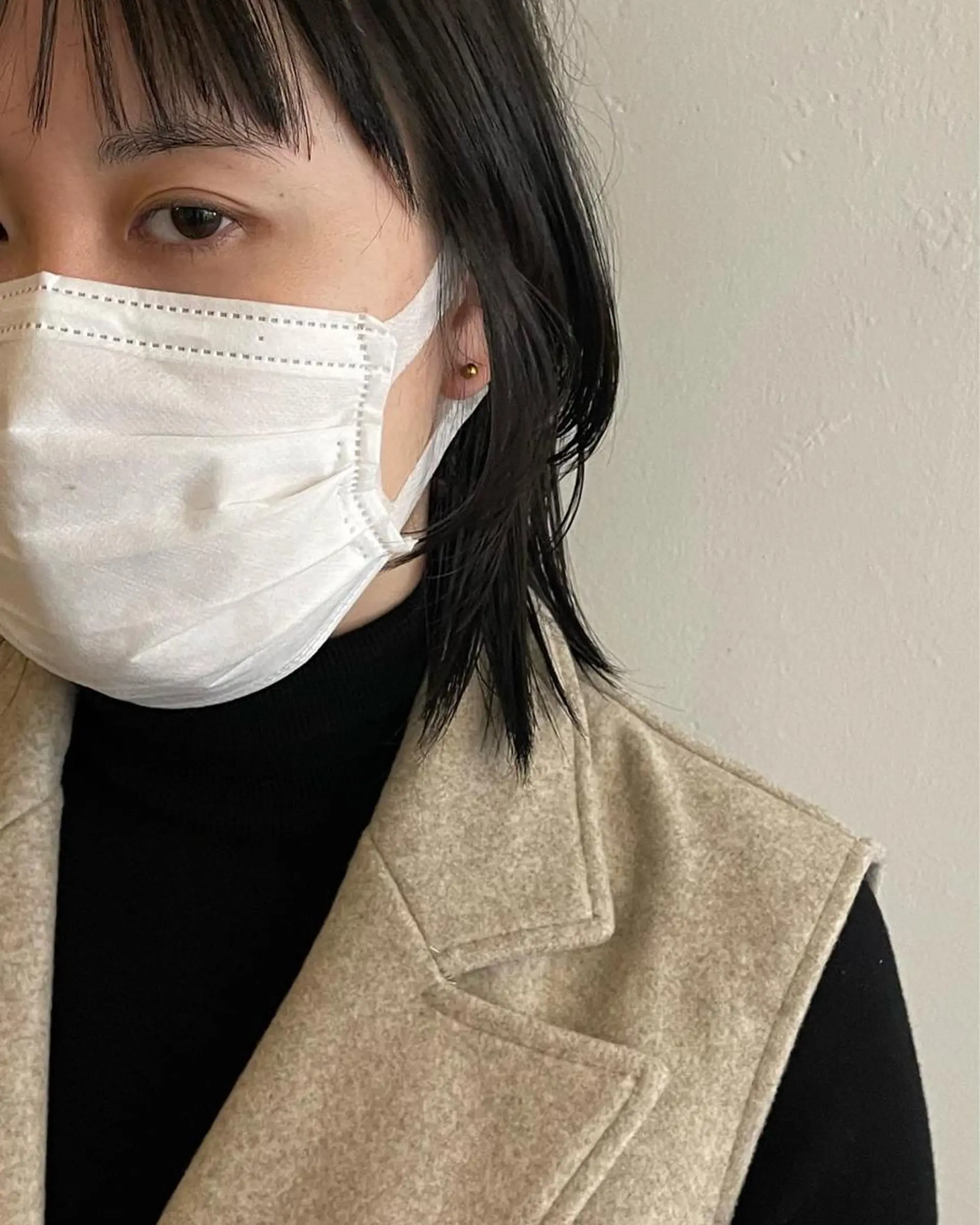 ミディアム レイヤーカット 田口 武英のヘアスタイル