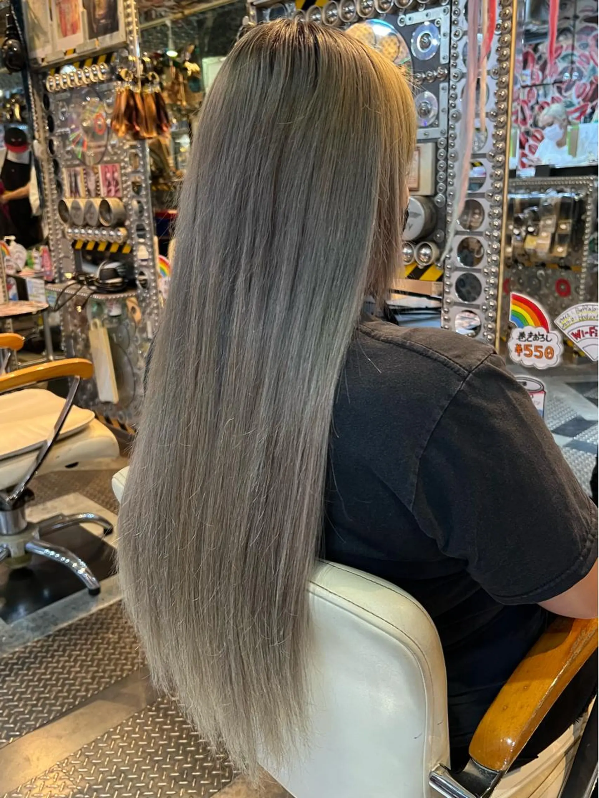 ロング カラー カット ヘアカラー KOYA ｺﾔのヘアスタイル