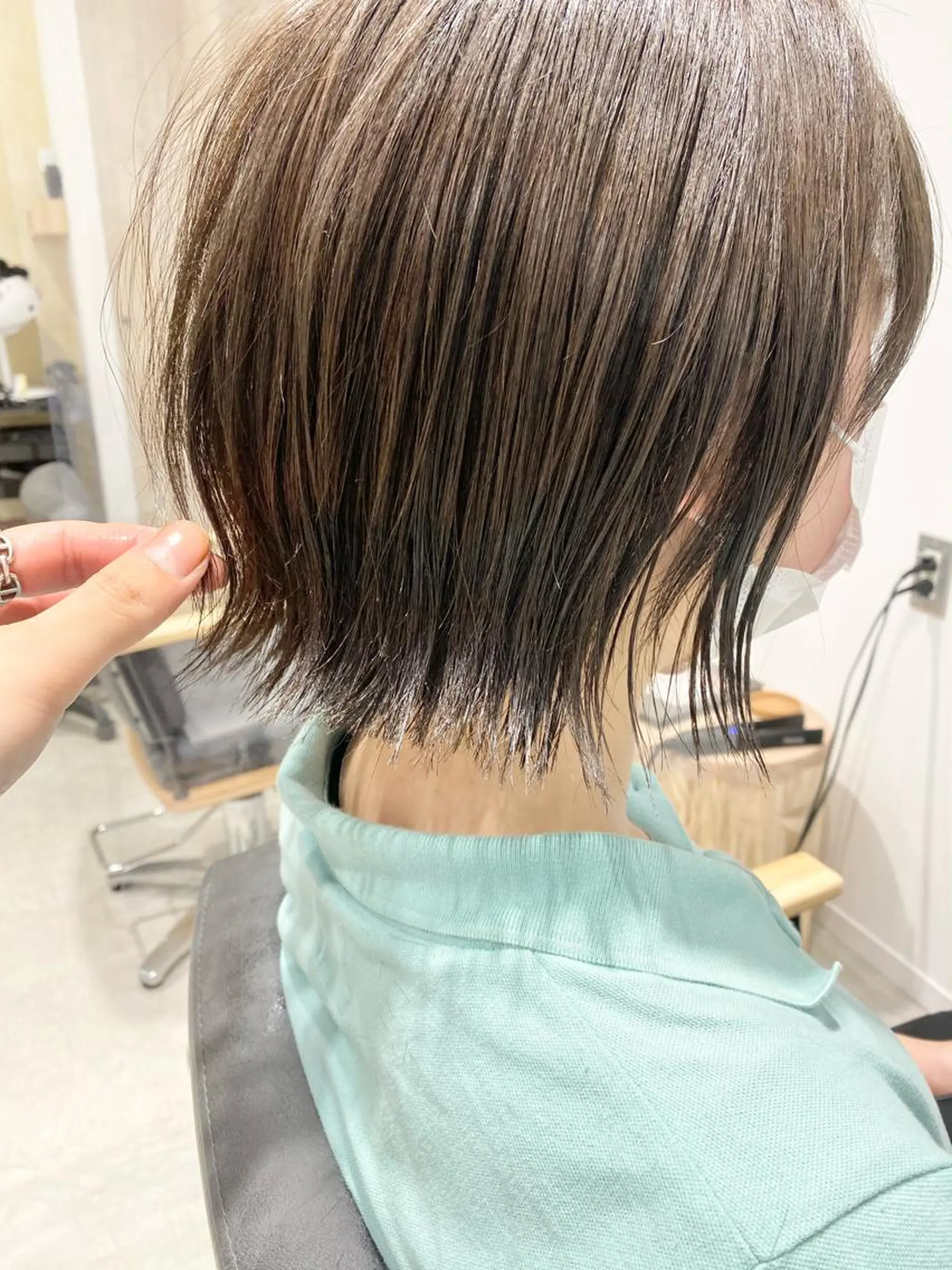 ミディアム カット ヘアカラー トリートメント パーソナルカラー骨格 顔タイプ　小幡のその他イメージ