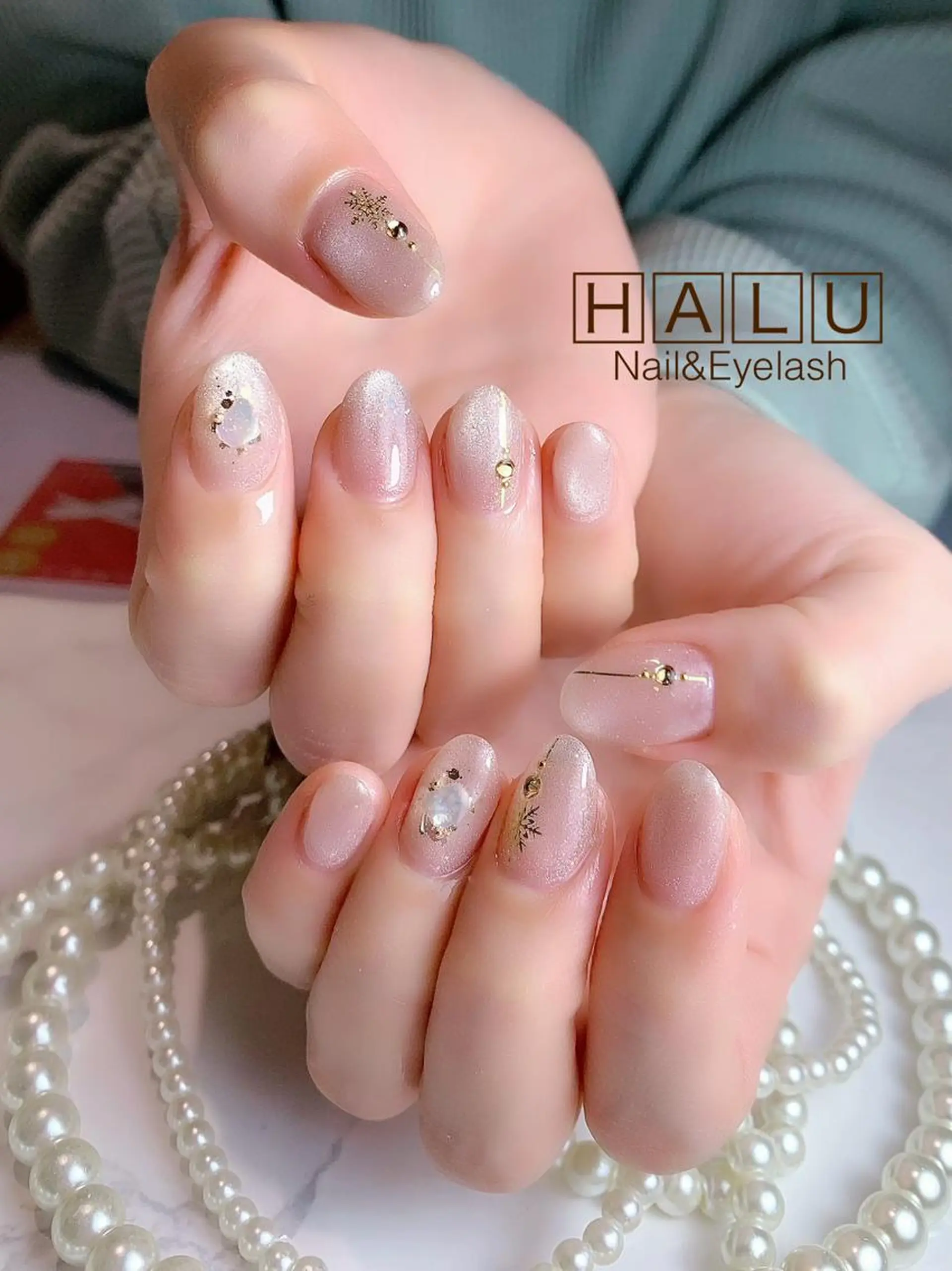 ネイル マグネットネイル HALU ハルのネイルデザイン