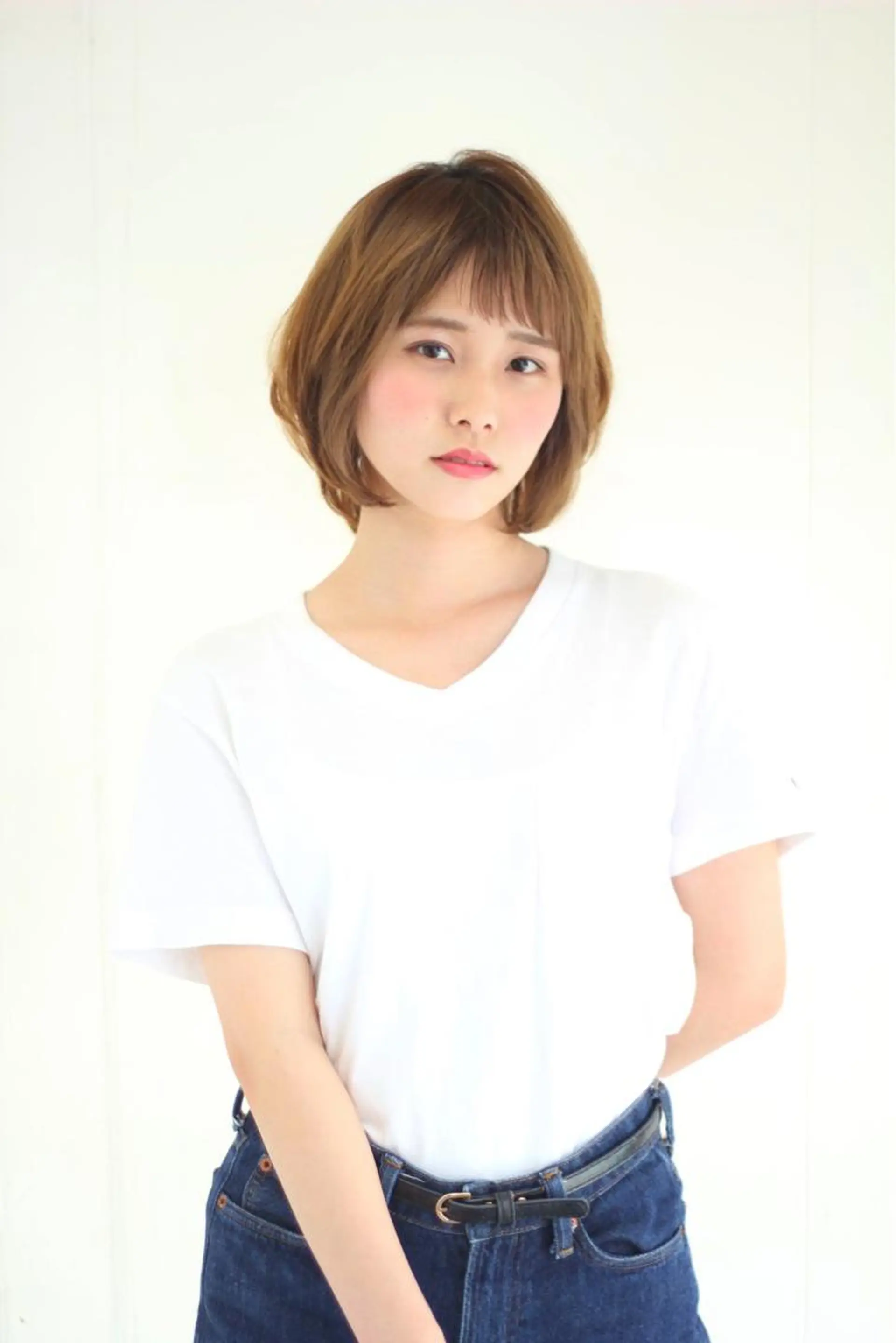 ショート ボブ くせ毛 青木 大輔のヘアスタイル