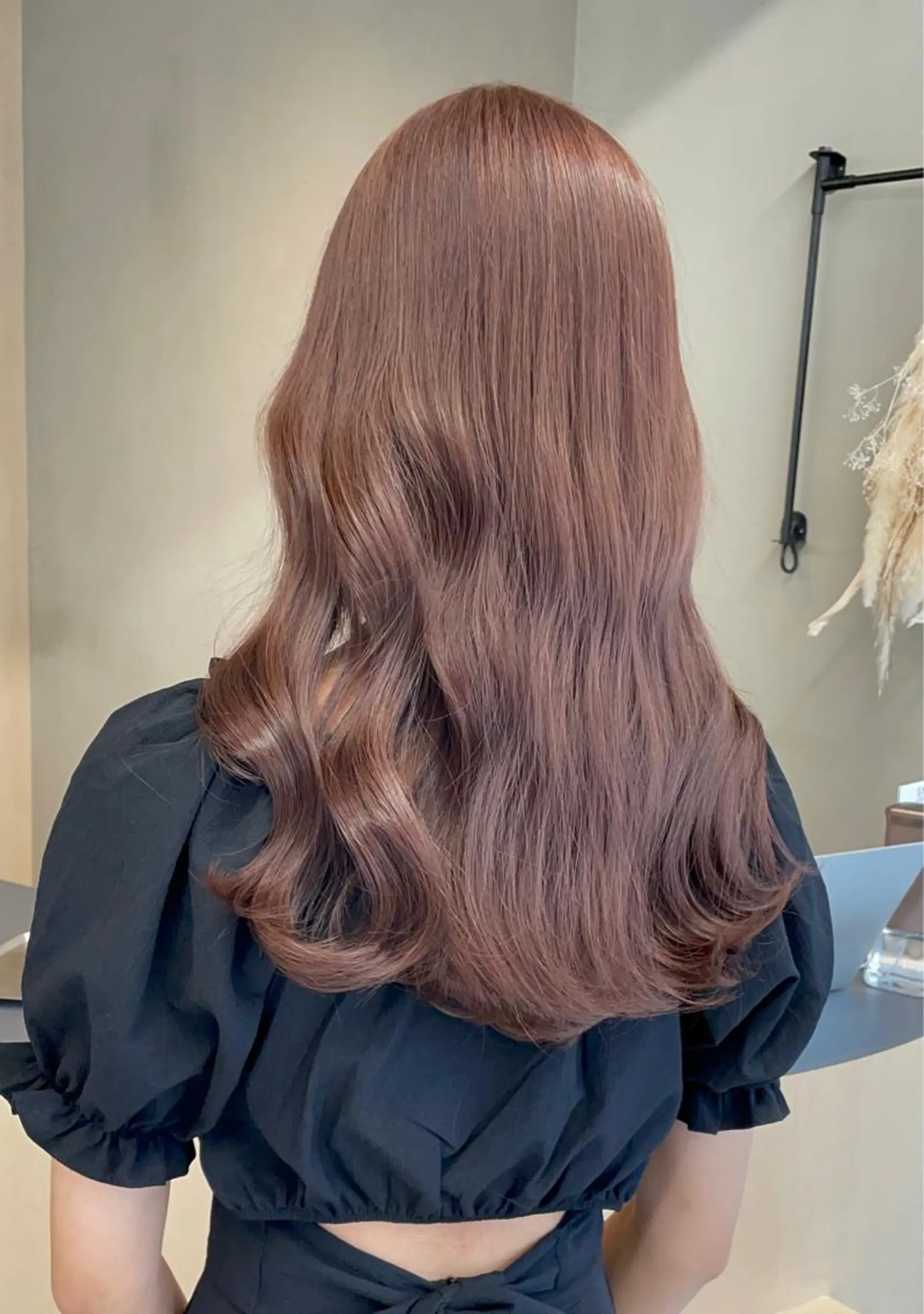 セミロング カラー 🦋うる艶透明感ヘア 今井達也のヘアスタイル