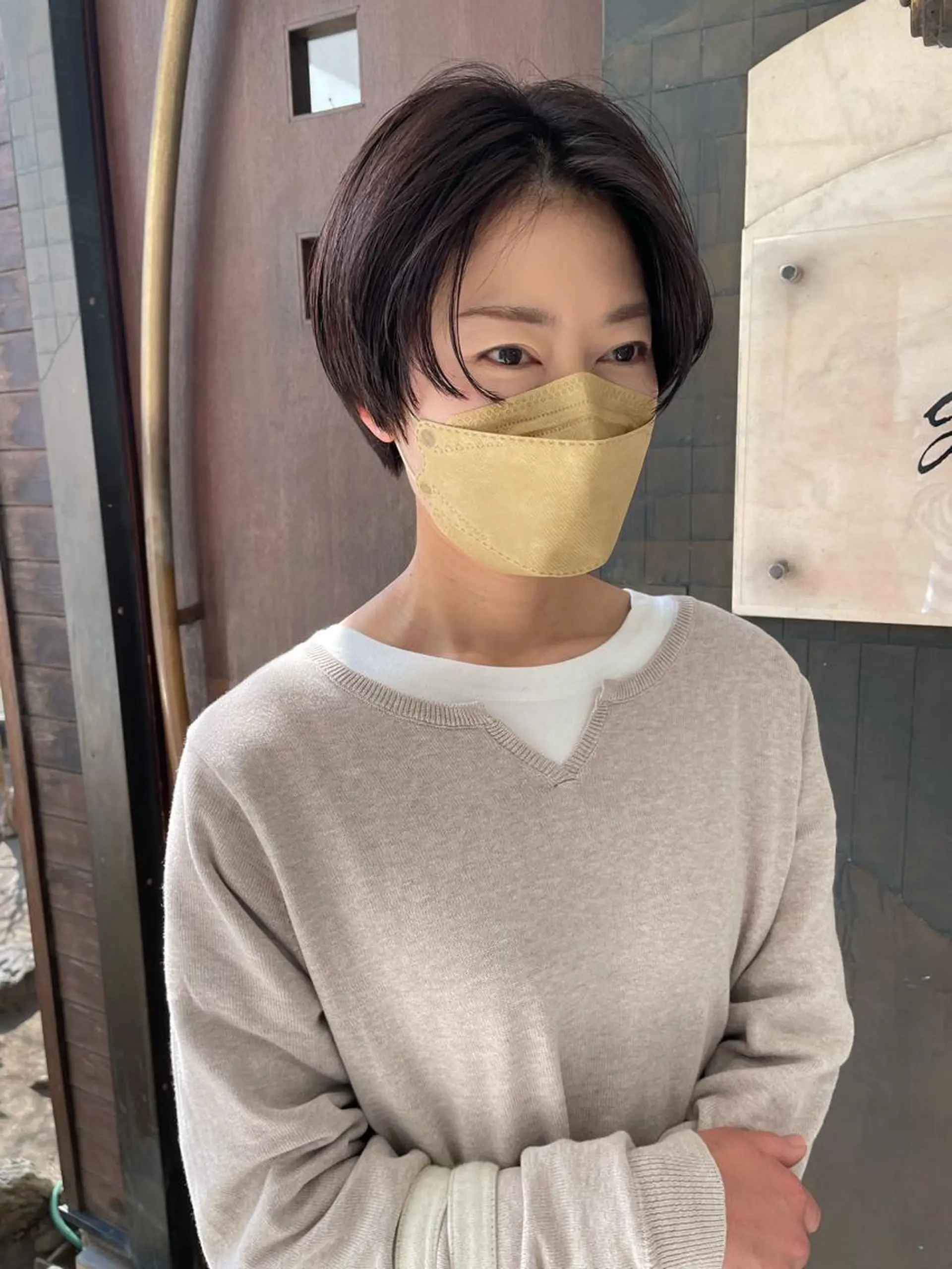 ショート ショートヘア 田口 武英のヘアスタイル