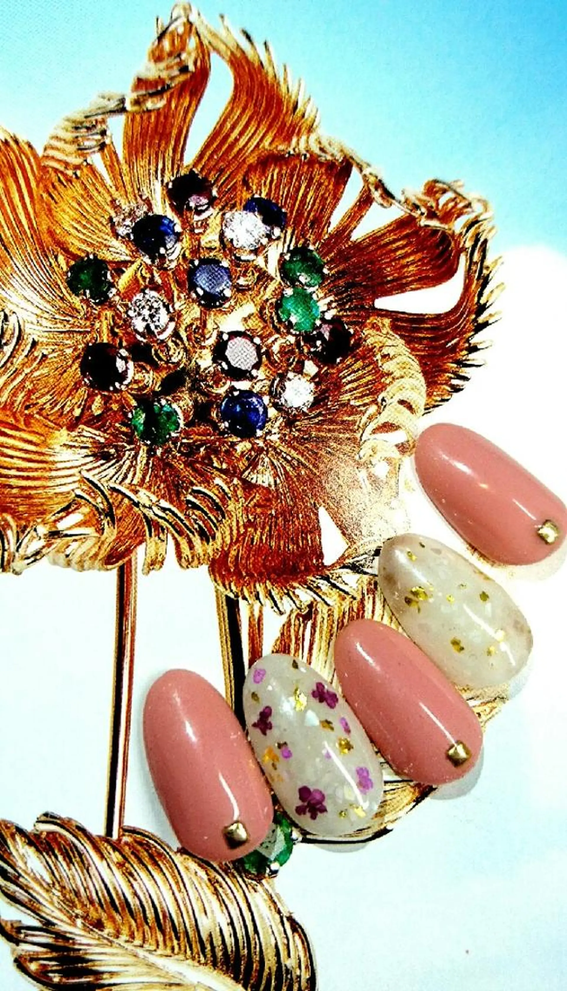 ネイル 春ネイル ティーエヌ 金山駅東口店のネイルデザイン