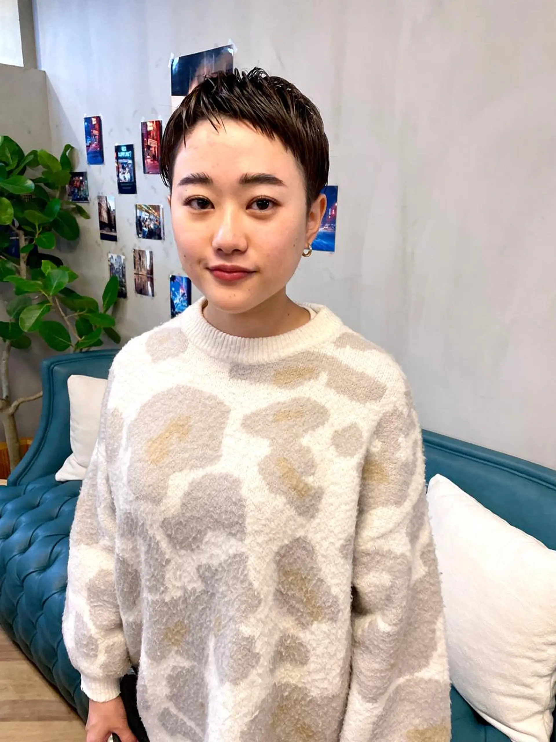 ショート カラー パーマ ヘアアレンジ メンズ キッズ ネイル マツエク・マツパ アイブロウ ショートヘア ショートネイル カット ヘアカラー トリートメント tatsumi/ボブ ウルフ/レイヤーのヘアスタイル