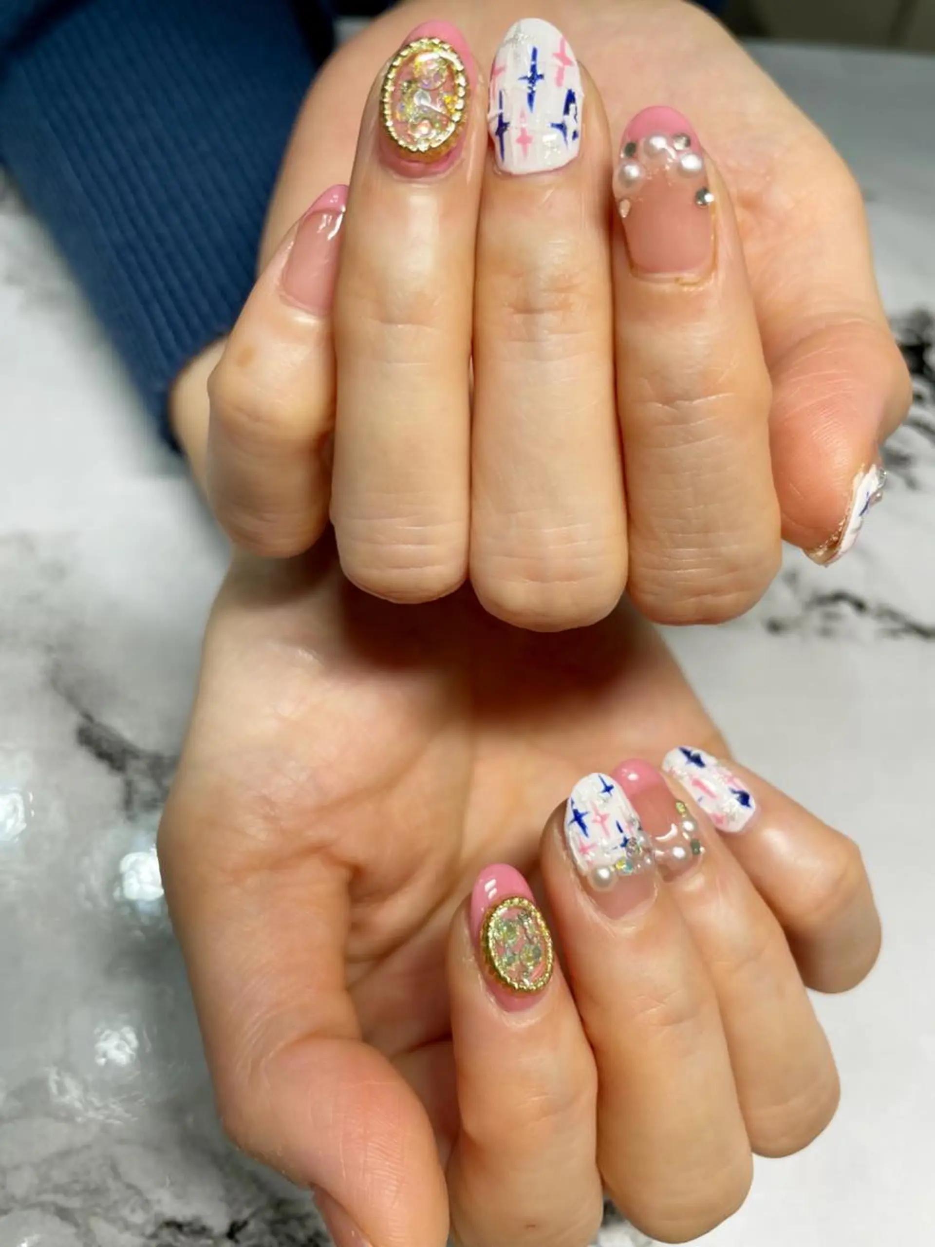 ネイル アートネイル フットネイル oki nailのネイルデザイン