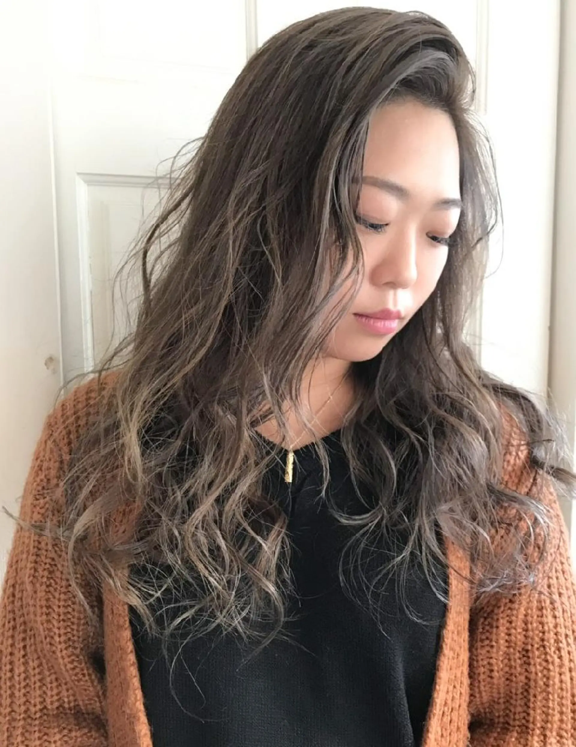 ロング カラー ヘアカラー トリートメント ショート✨ボブ✨代表 新田見美仁のヘアスタイル
