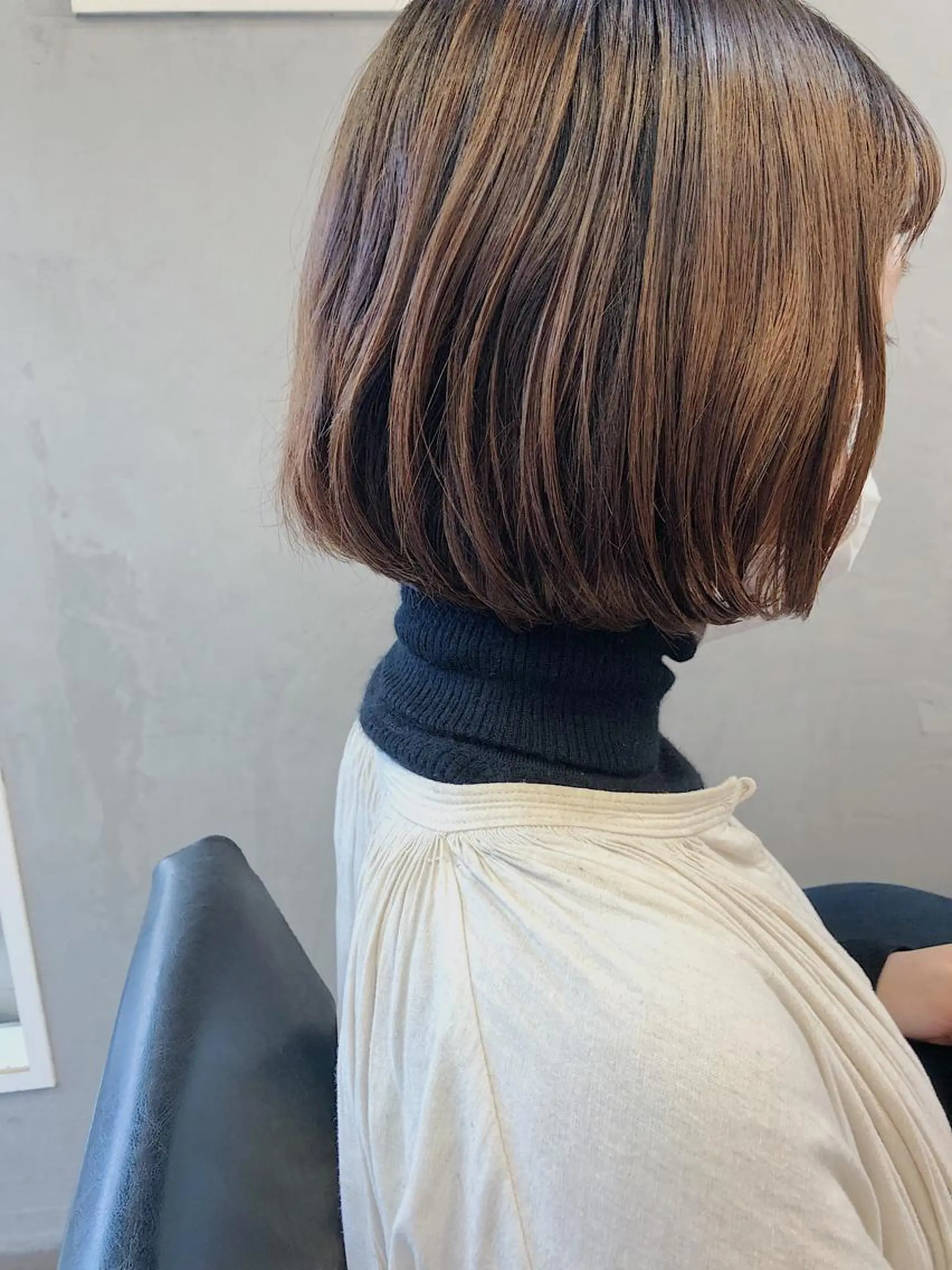 ショート 長井 美佳のヘアスタイル