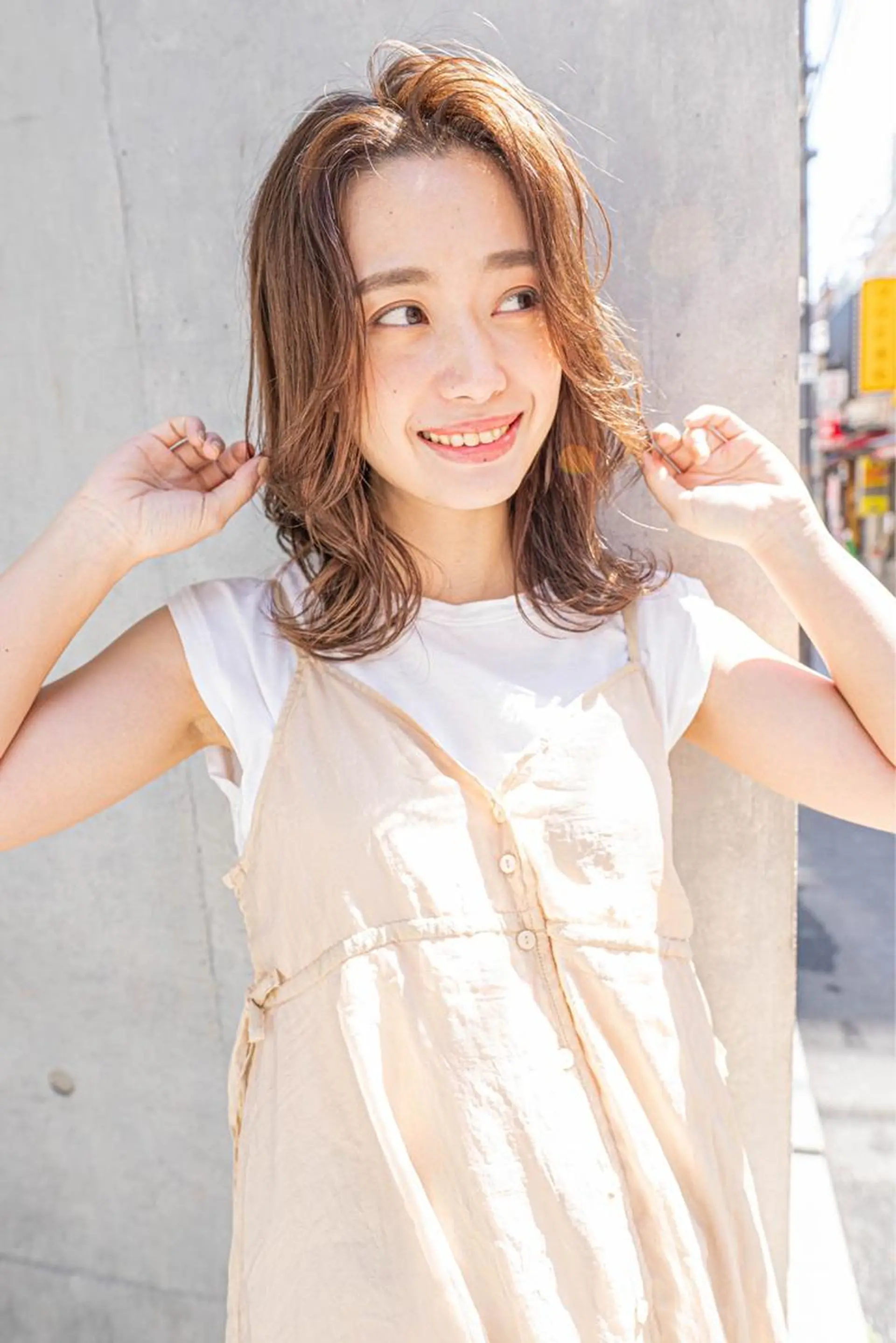 ミディアム CLAN クランのヘアスタイル