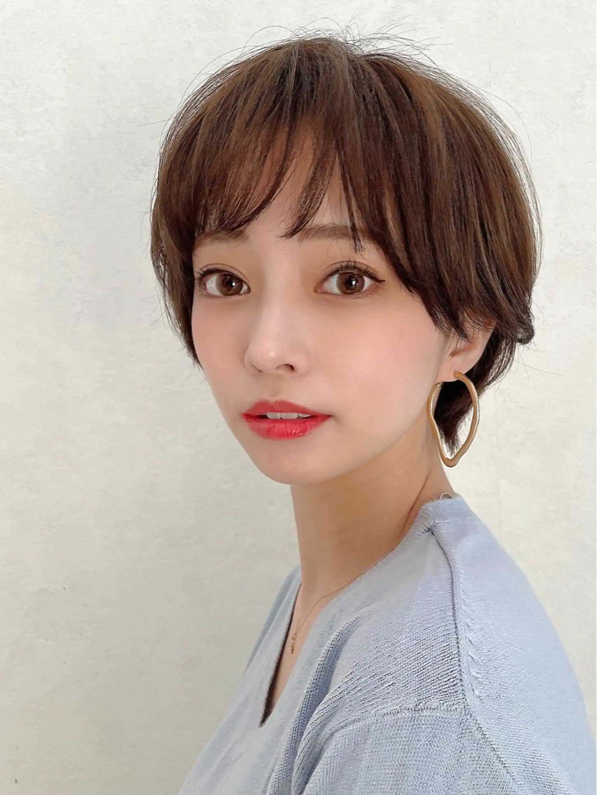ショート 似合わせカット ショートヘア 小顔カット ひがし　まさし JYUNESU副代表のヘアスタイル