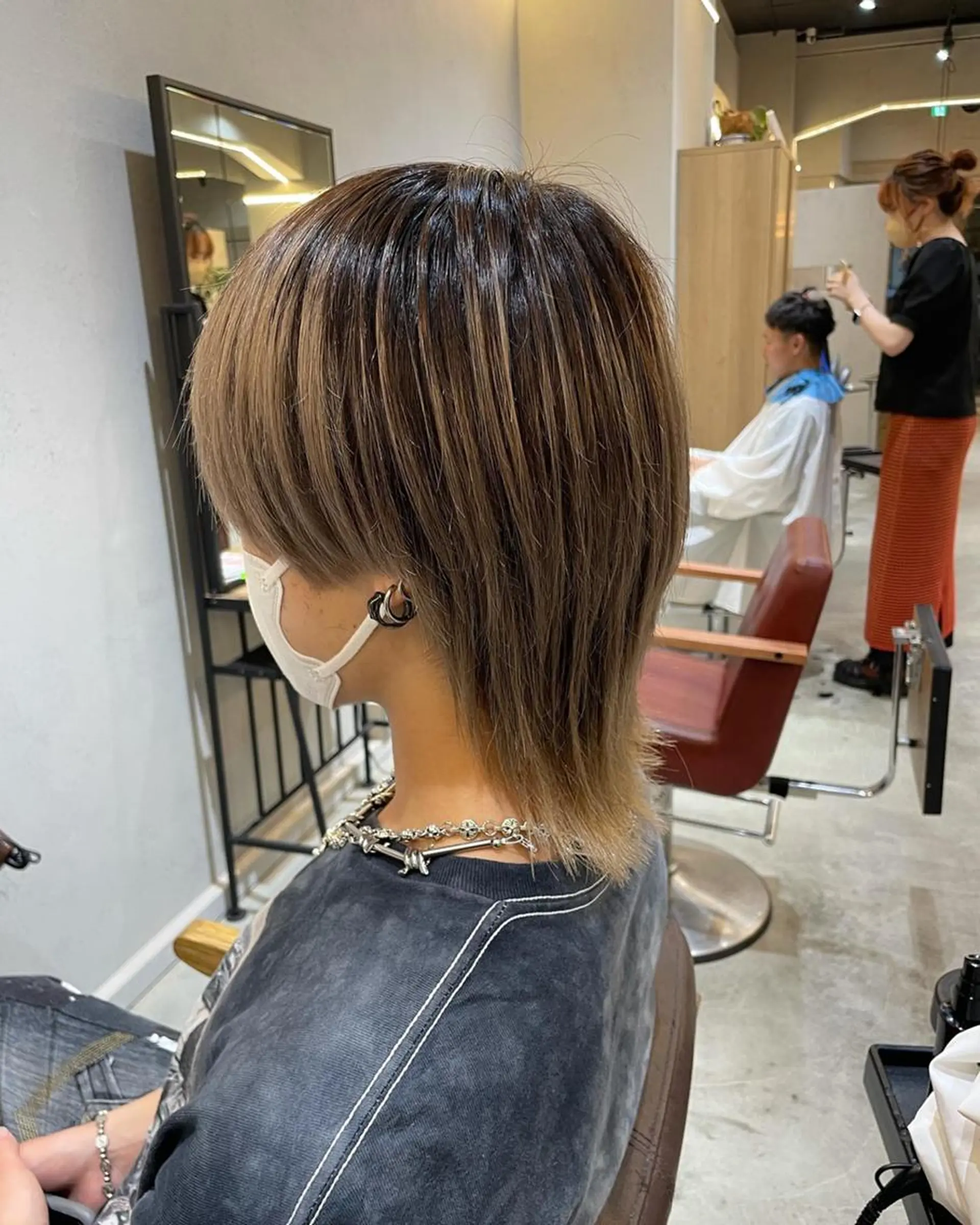 メンズ メンズウルフカット ウルフカット ♦️モテ髪創作者 SUGA♦️のヘアスタイル