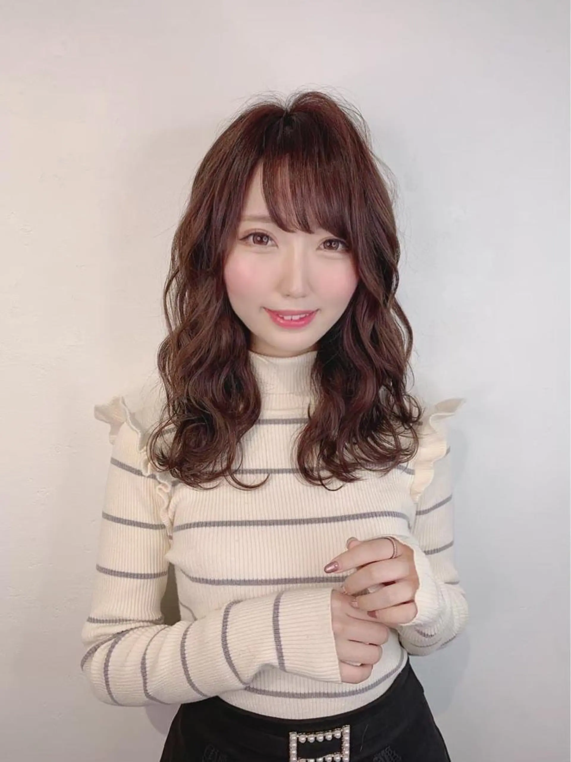 セミロング _WHITE上本町 上本町店のヘアスタイル