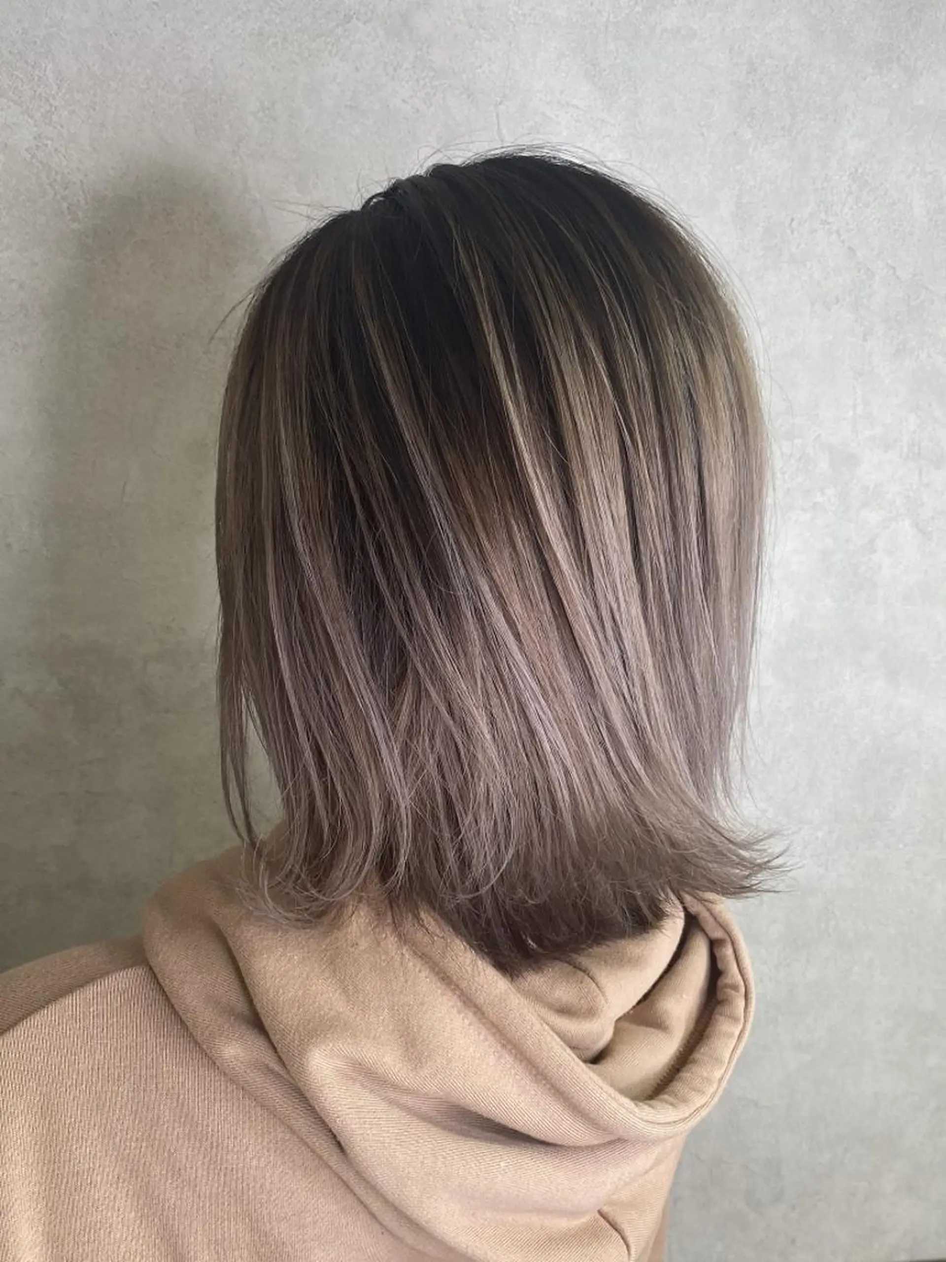 ミディアム カラー ヘアカラー トリートメント RIENS♡xrea 山本優舞のヘアスタイル